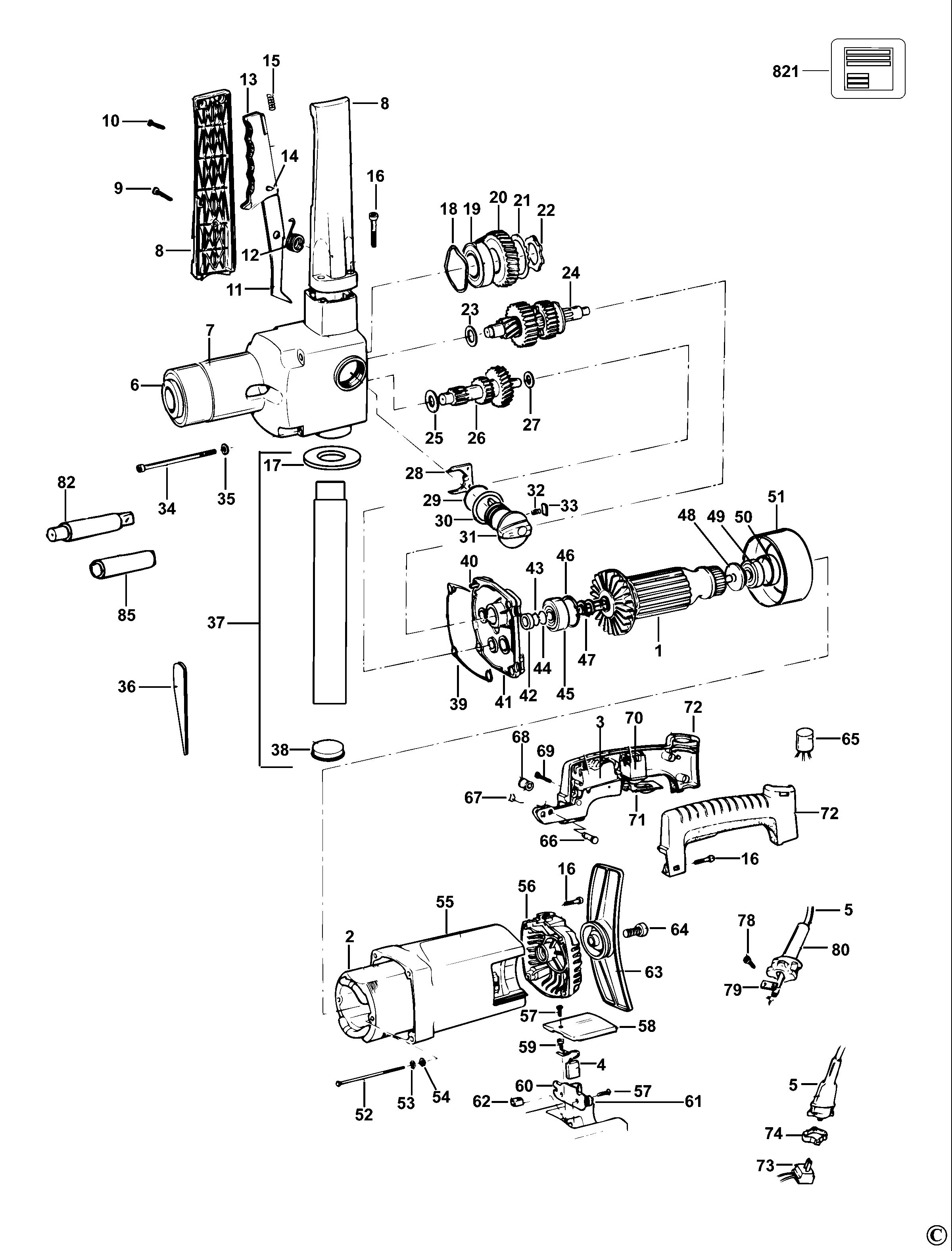 DEWALT DRILL (Type 2)