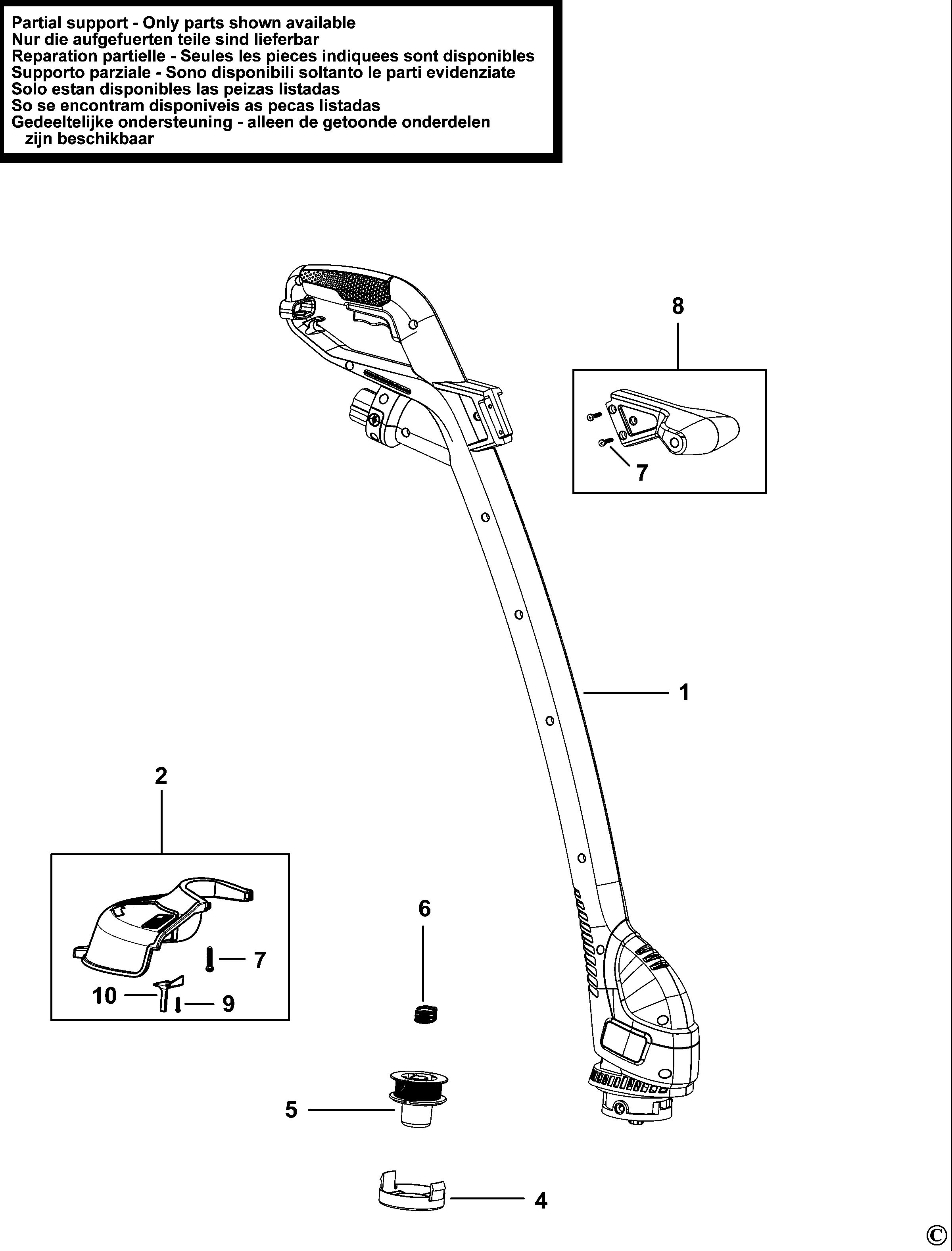 BLACK+DECKER STRING TRIMMER (Type 1)
