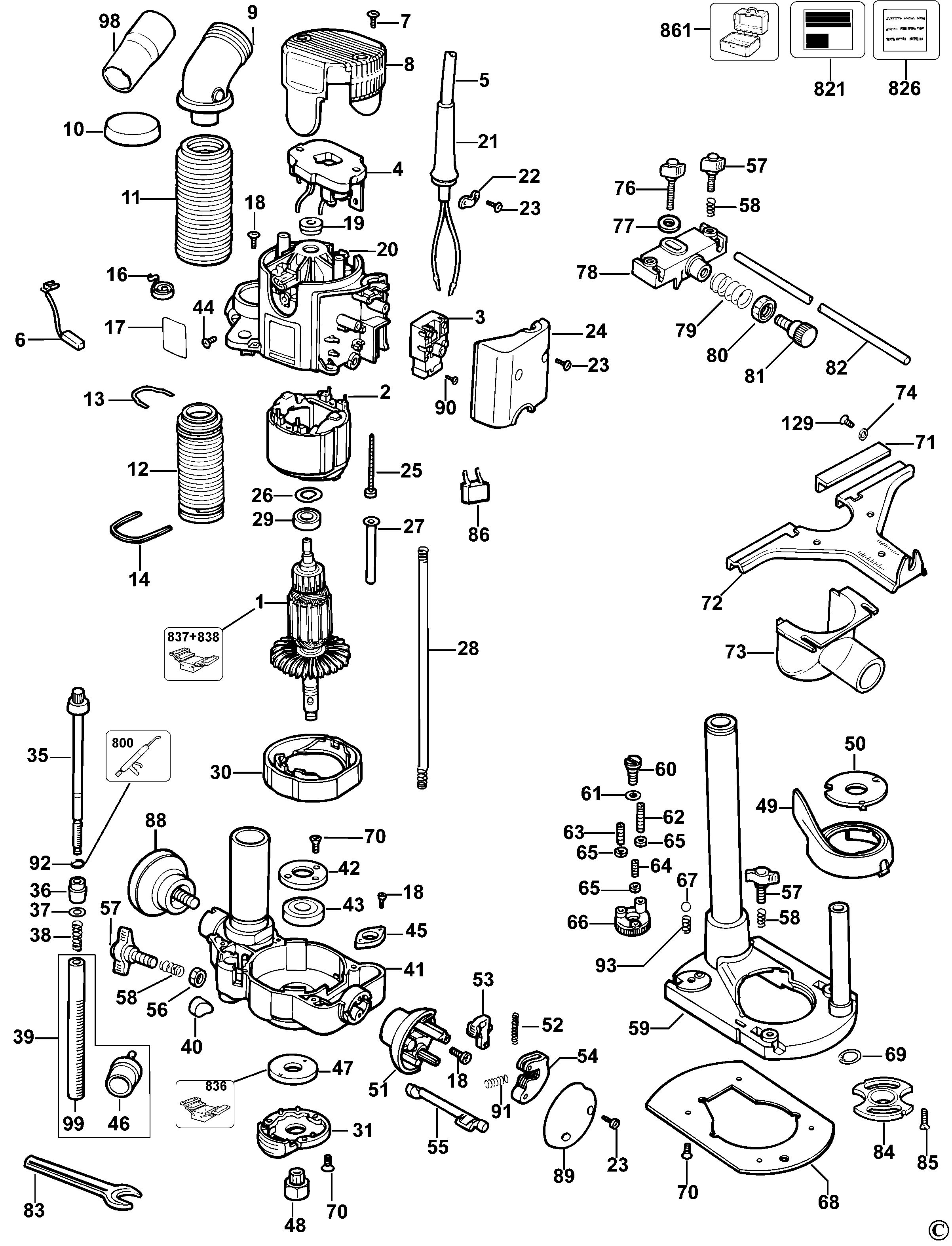 DEWALT ROUTER (Type 3)