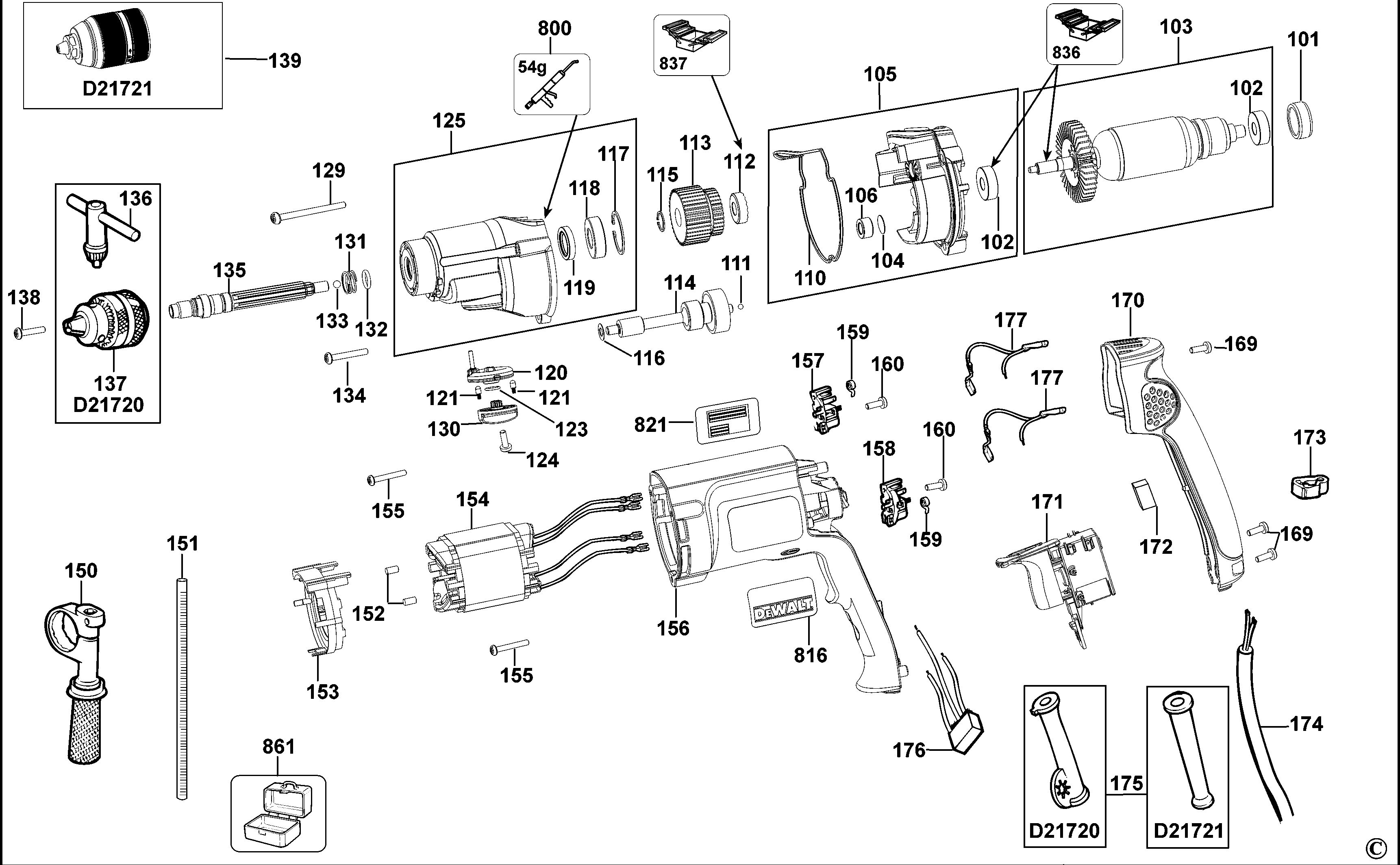 DEWALT DRILL (Type 10)