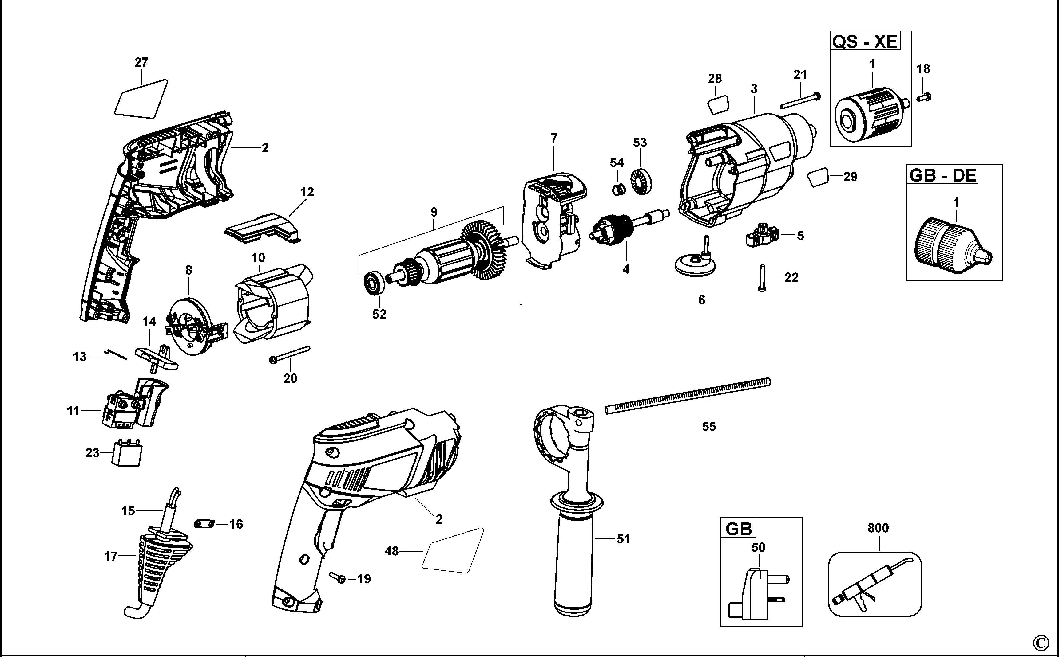 BLACK+DECKER HAMMER DRILL (Type 2)