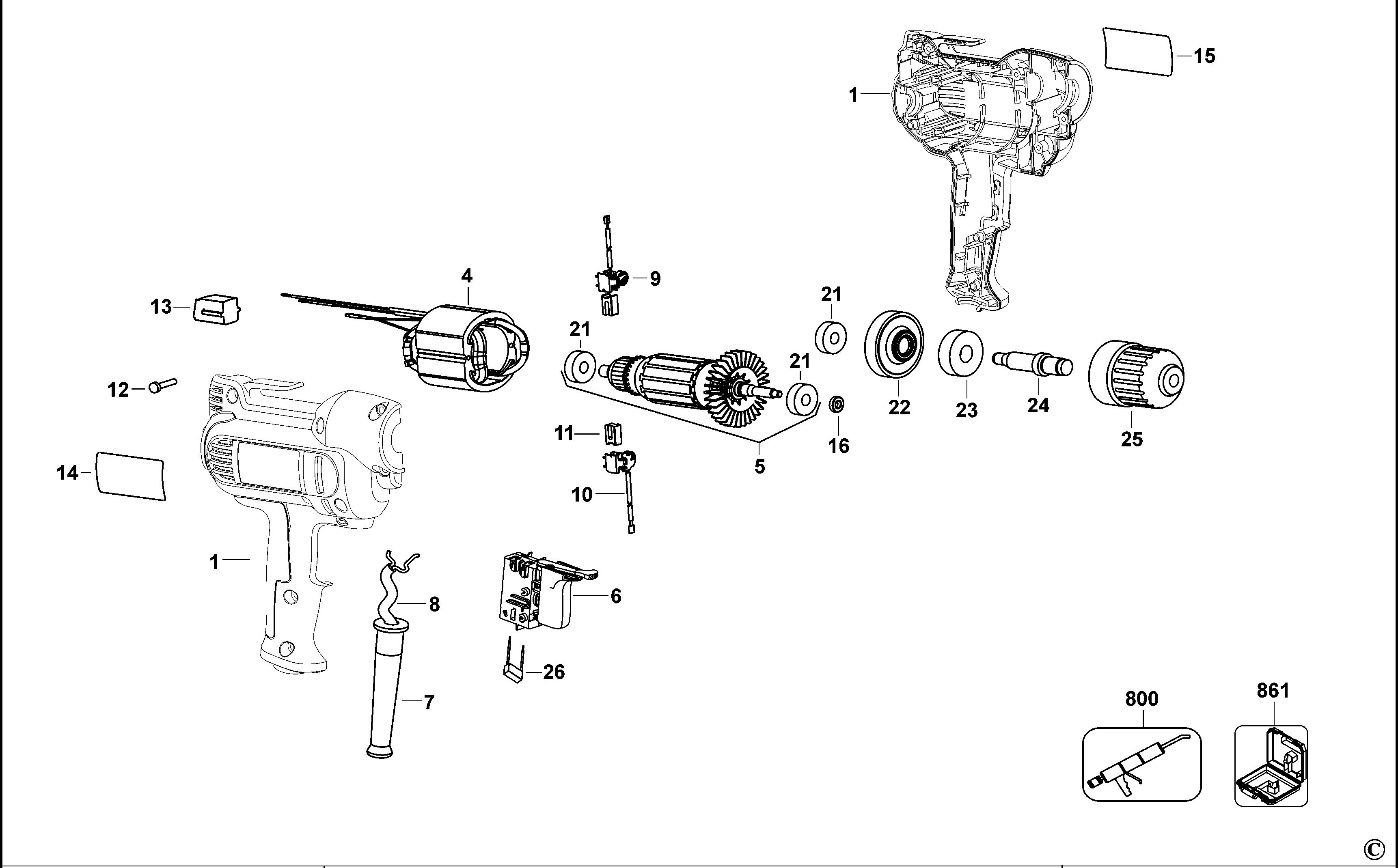 DEWALT DRILL (Type 2)