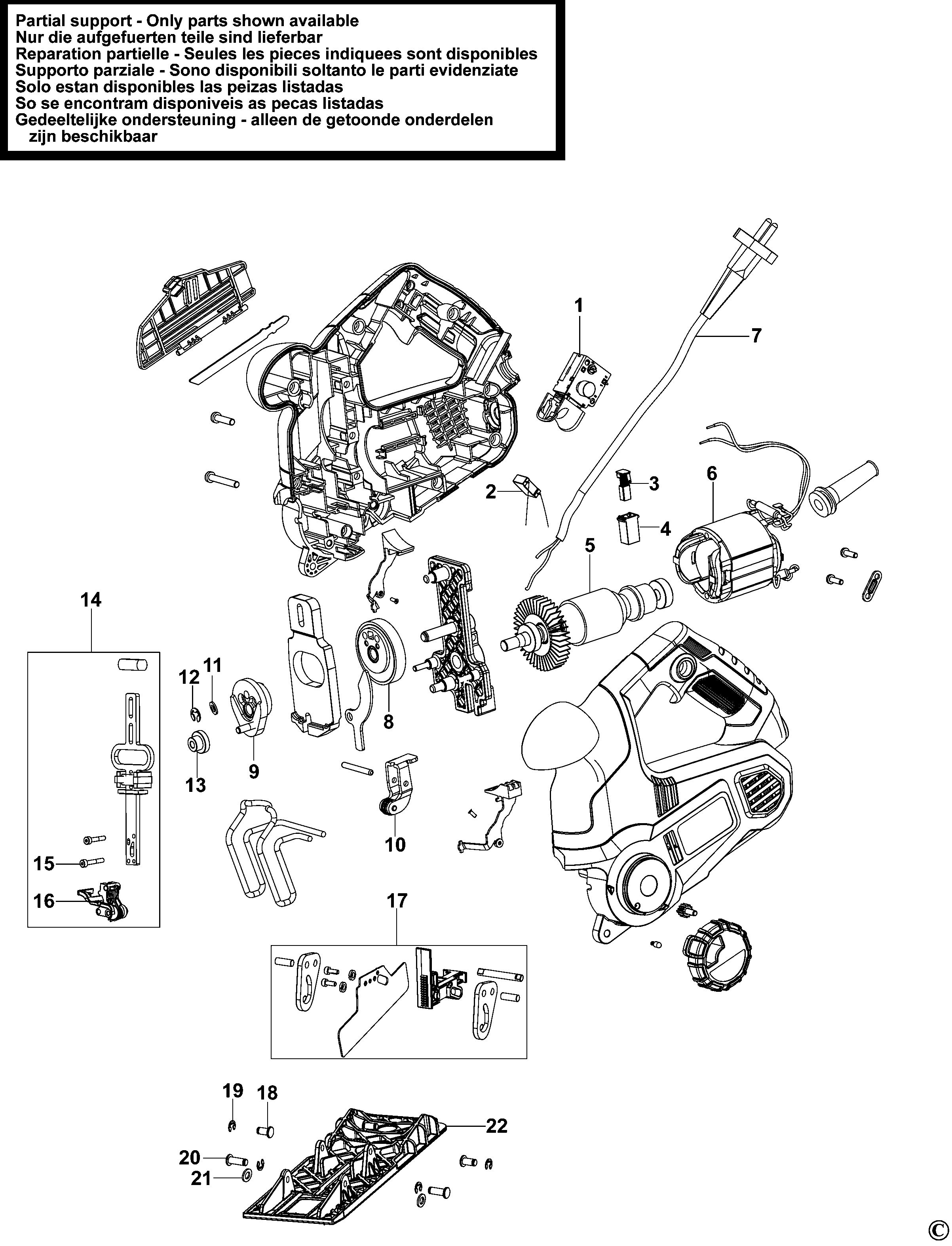 BLACK+DECKER JIGSAW (Type 1)