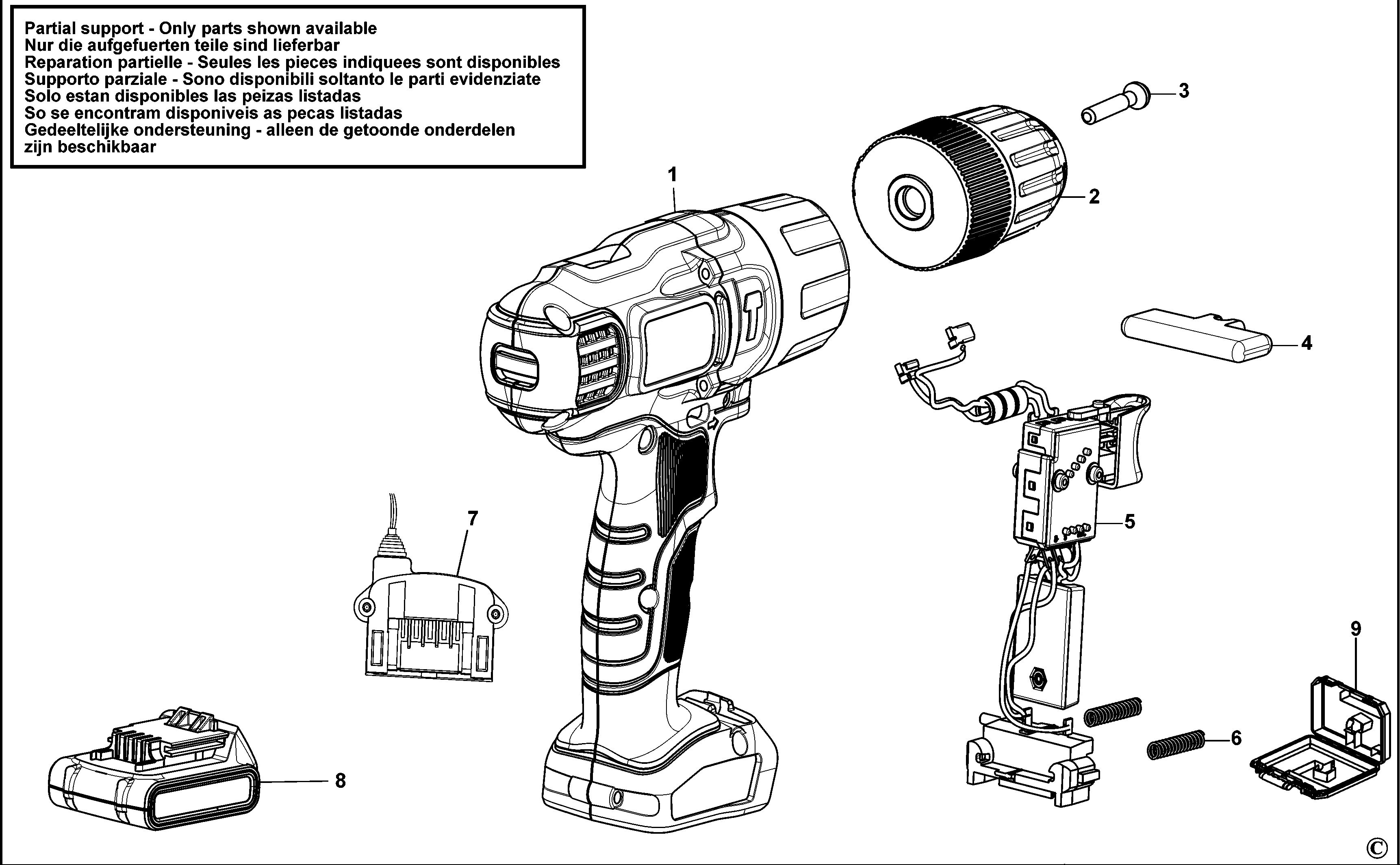 BLACK+DECKER HAMMER DRILL (Type 1)