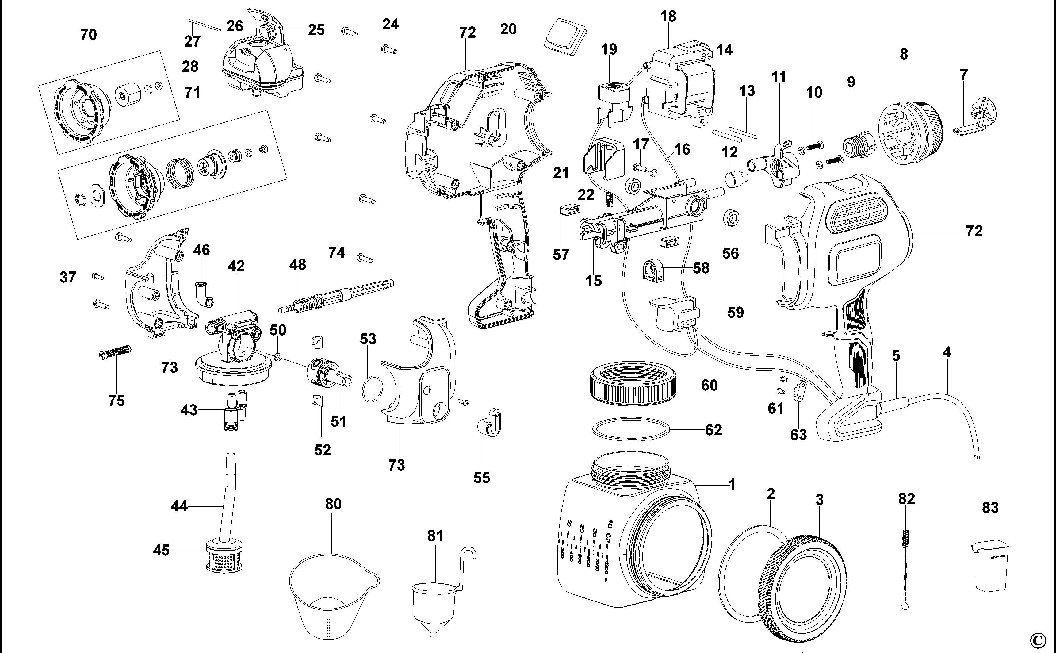 BLACK+DECKER SPRAY GUN (Type 1)