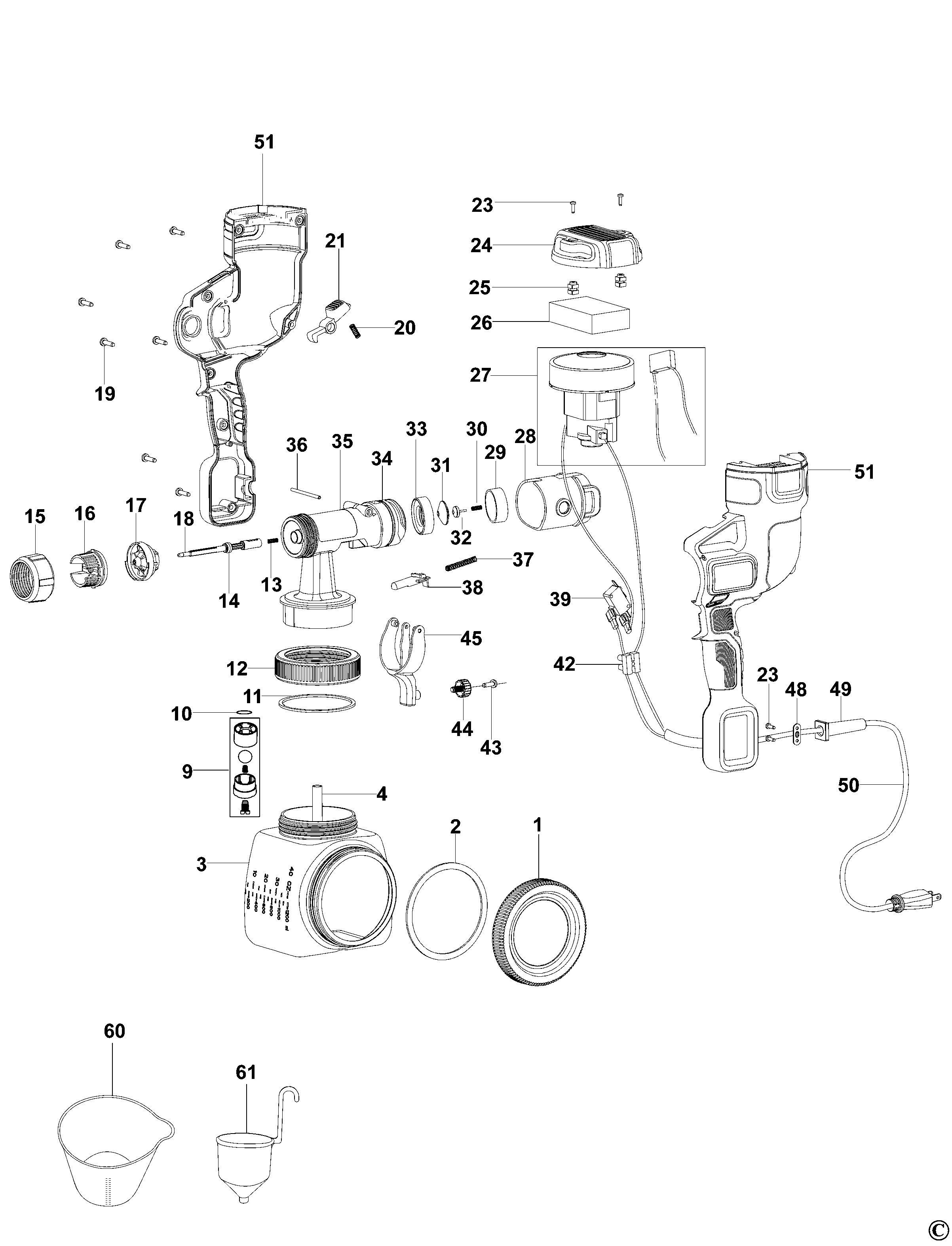 BLACK+DECKER SPRAY GUN (Type 1)