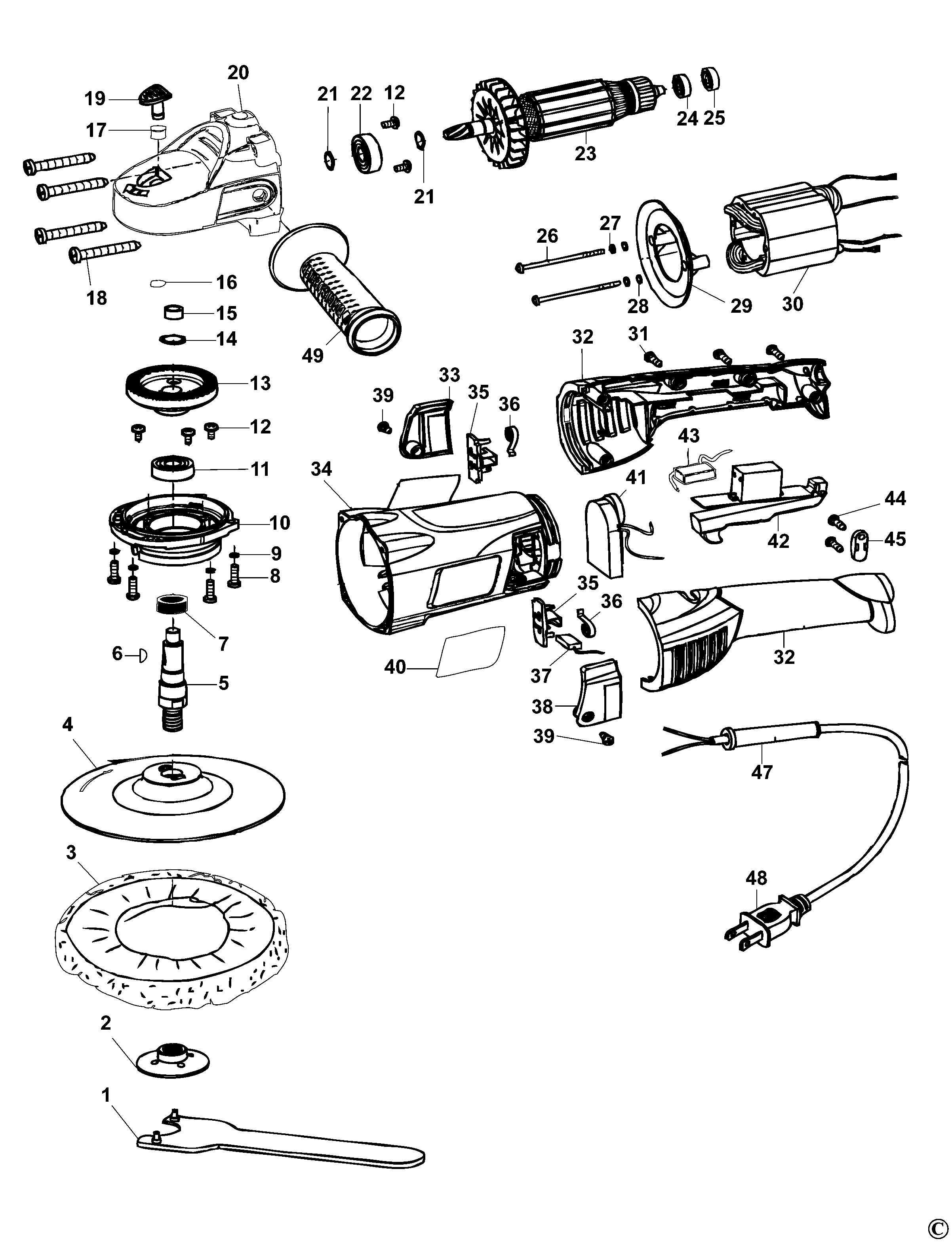 BLACK+DECKER POLISHER (Type 1)