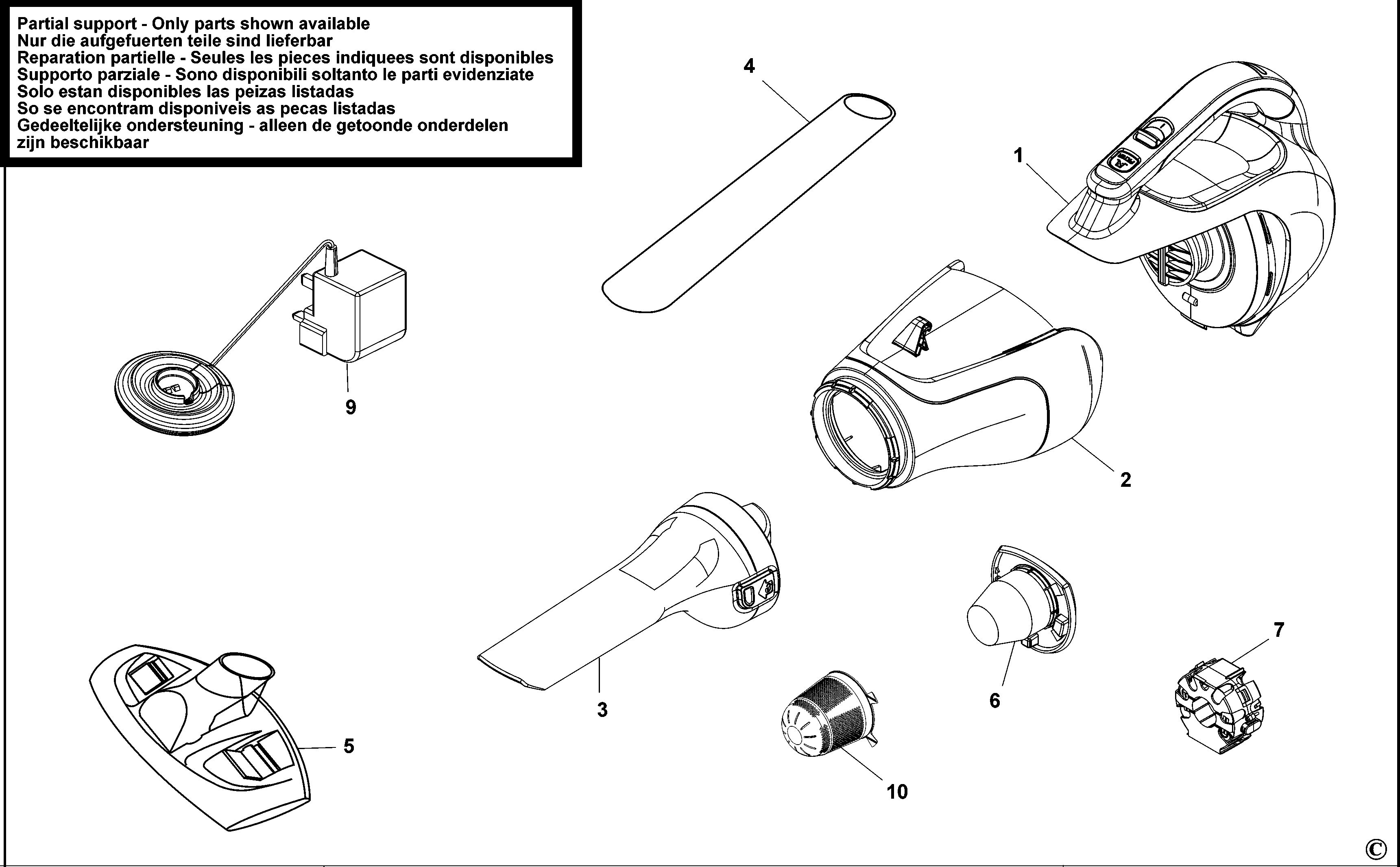BLACK+DECKER DUSTBUSTER (Type H1)