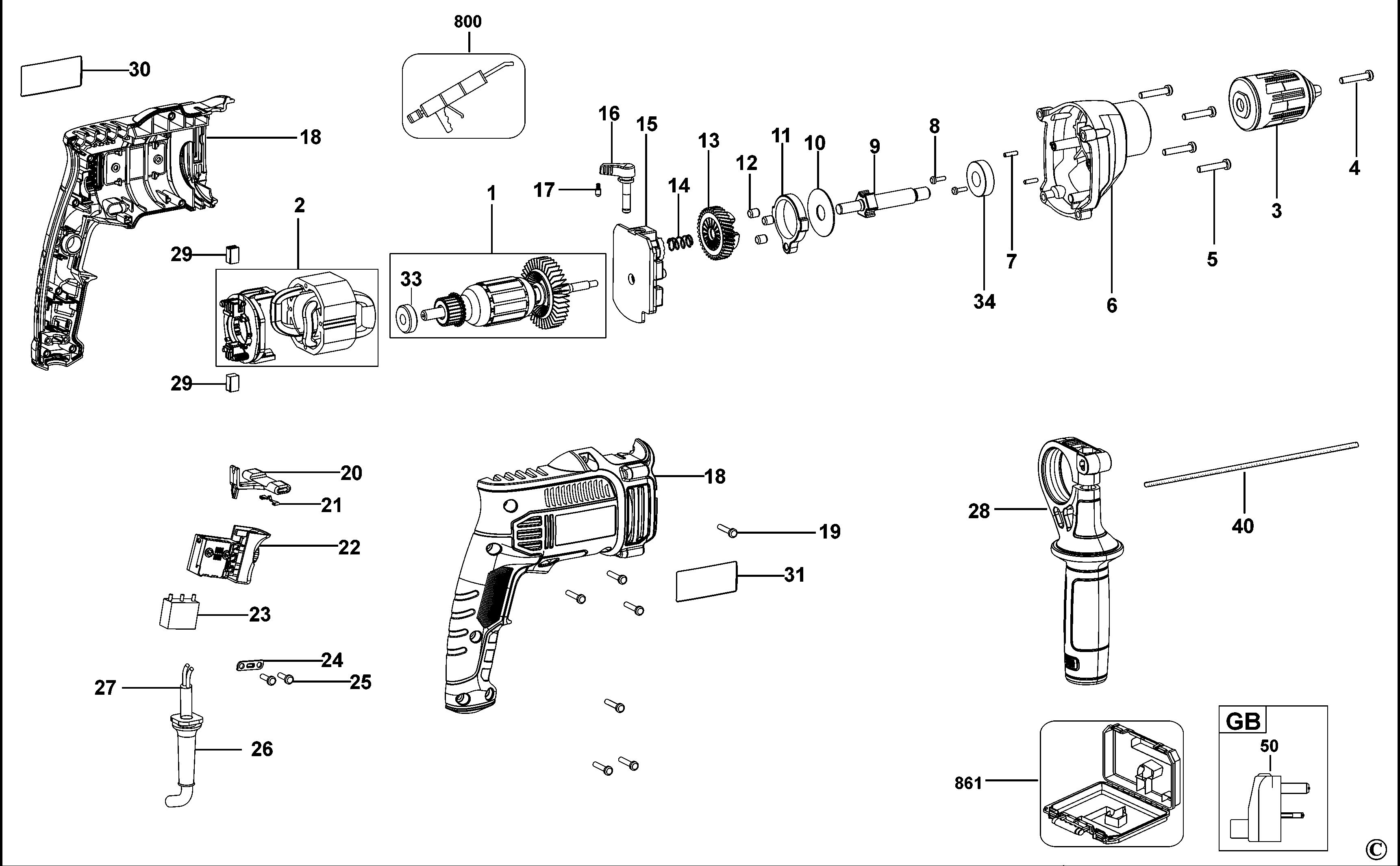 STANLEY DRILL (Type 1)