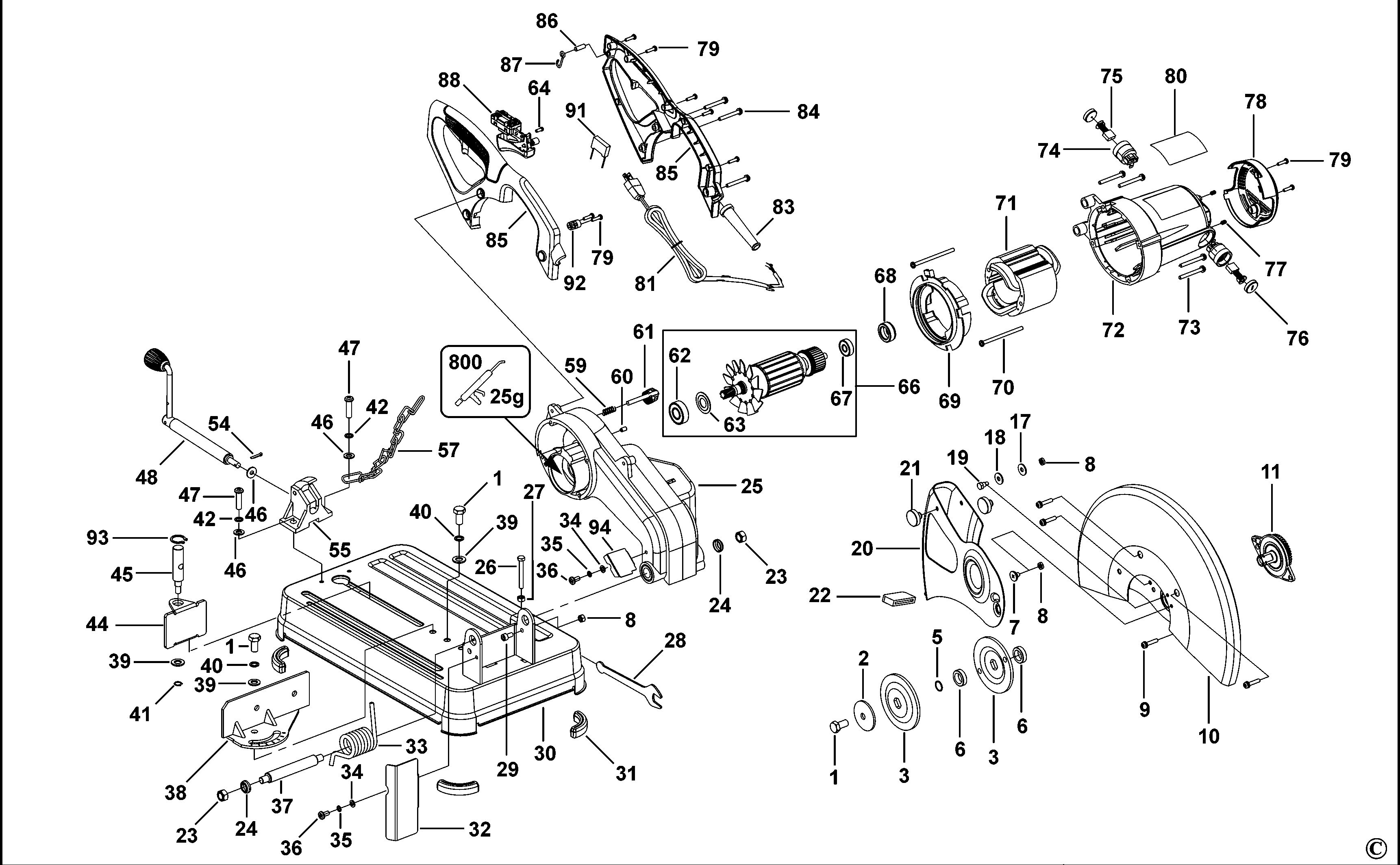STANLEY CHOP SAW (Type 1)