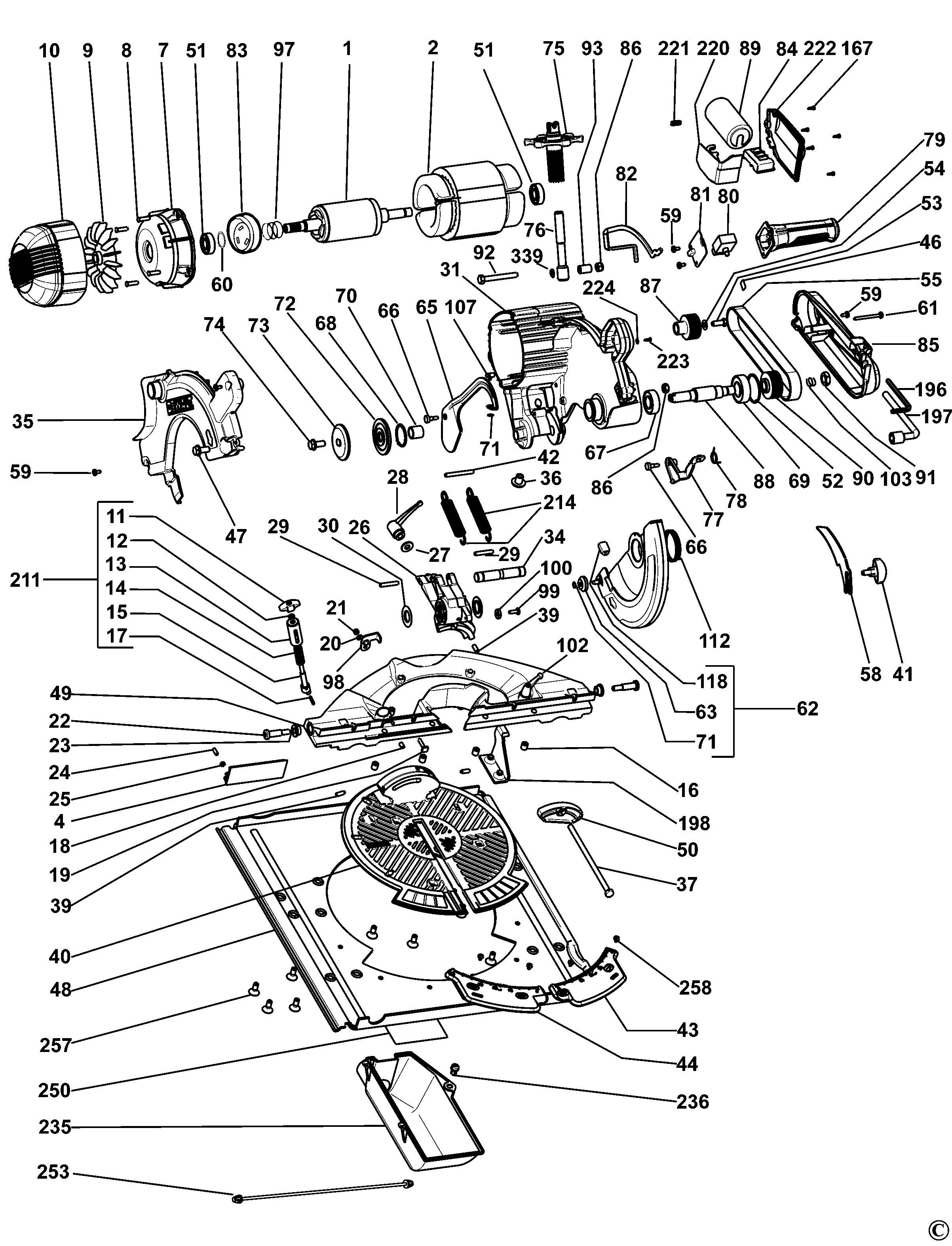 DEWALT COMBINATION SAW (Type 4)