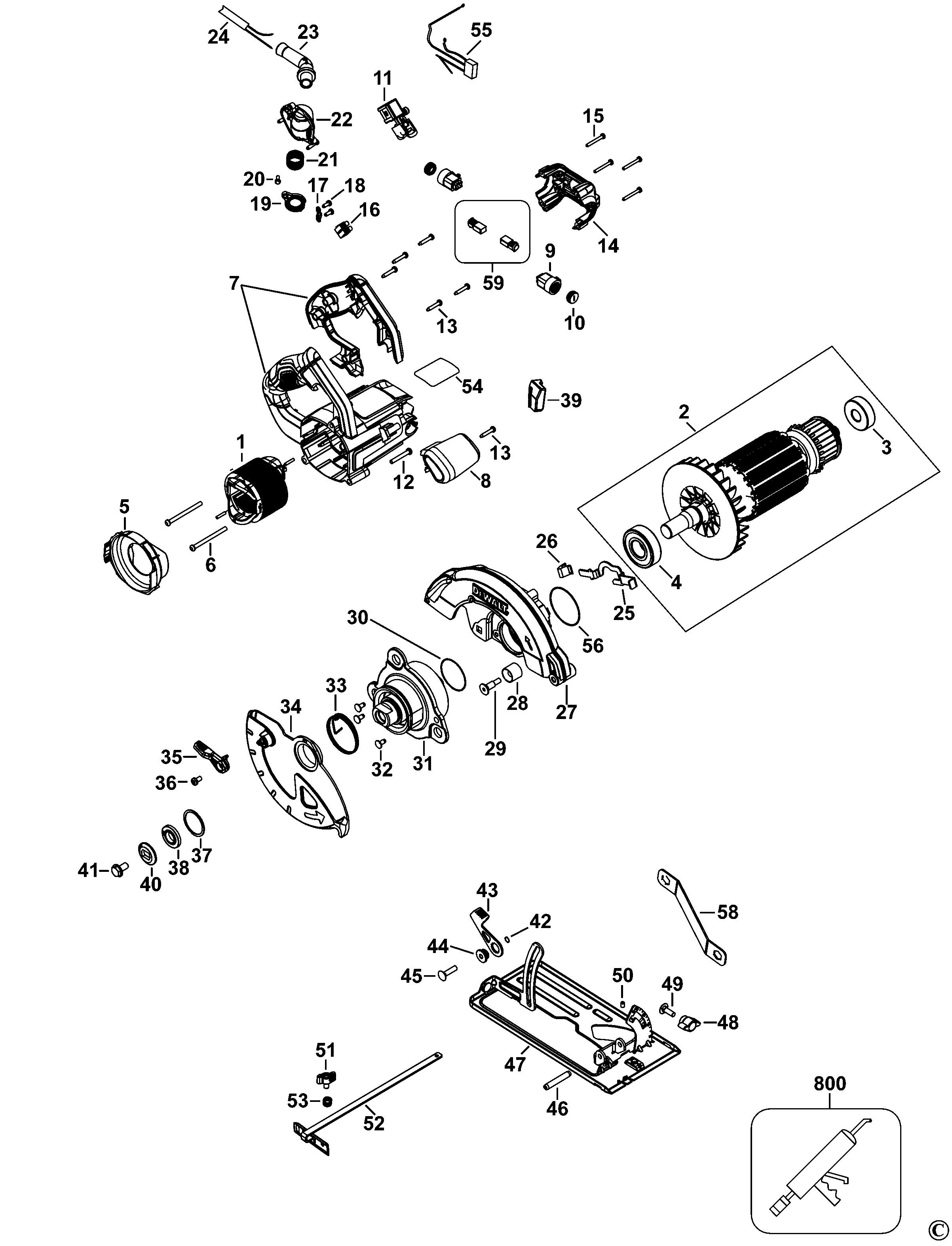 DEWALT CIRCULAR SAW (Type 1)