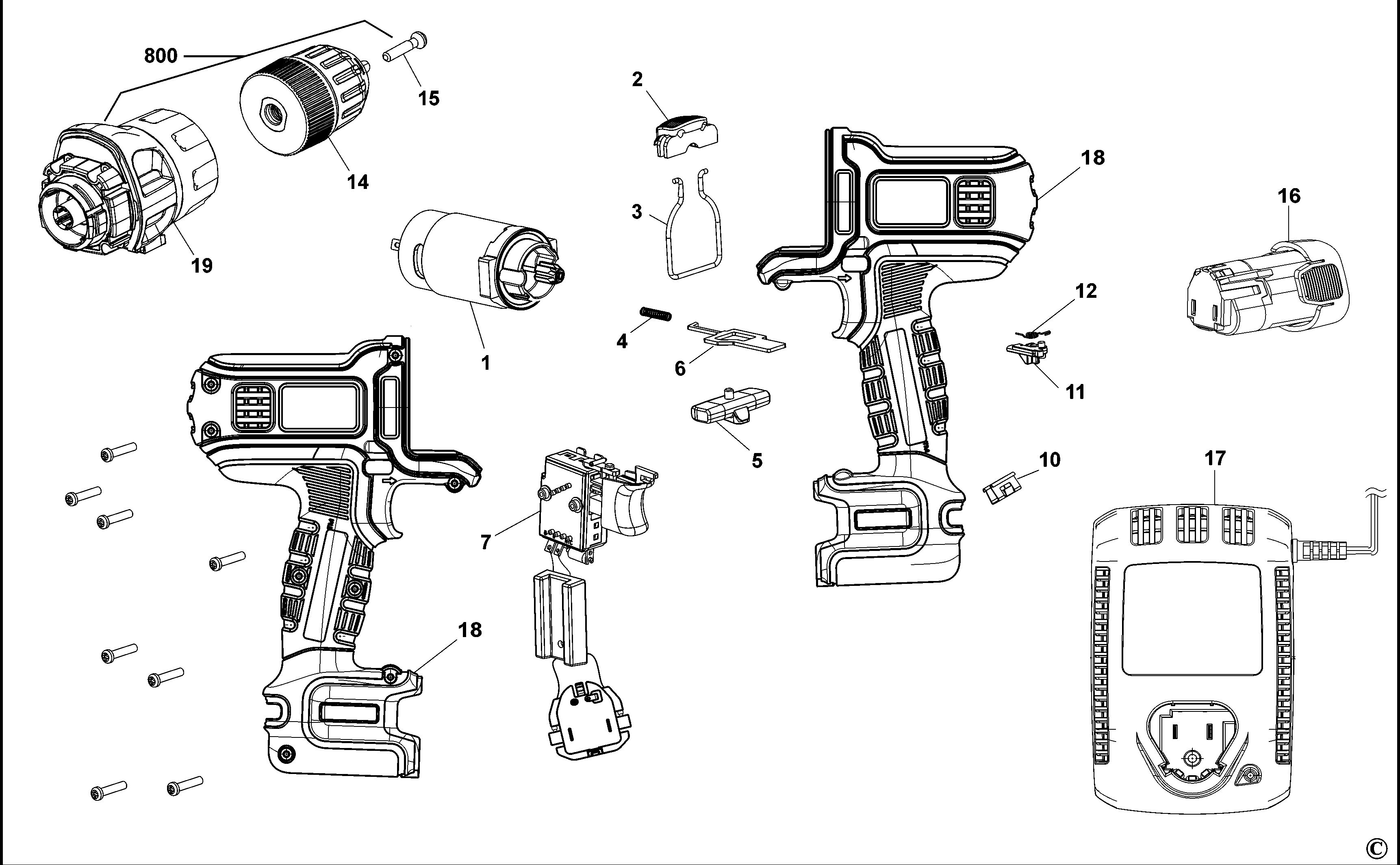 BLACK+DECKER MULTITOOL (Type 1)