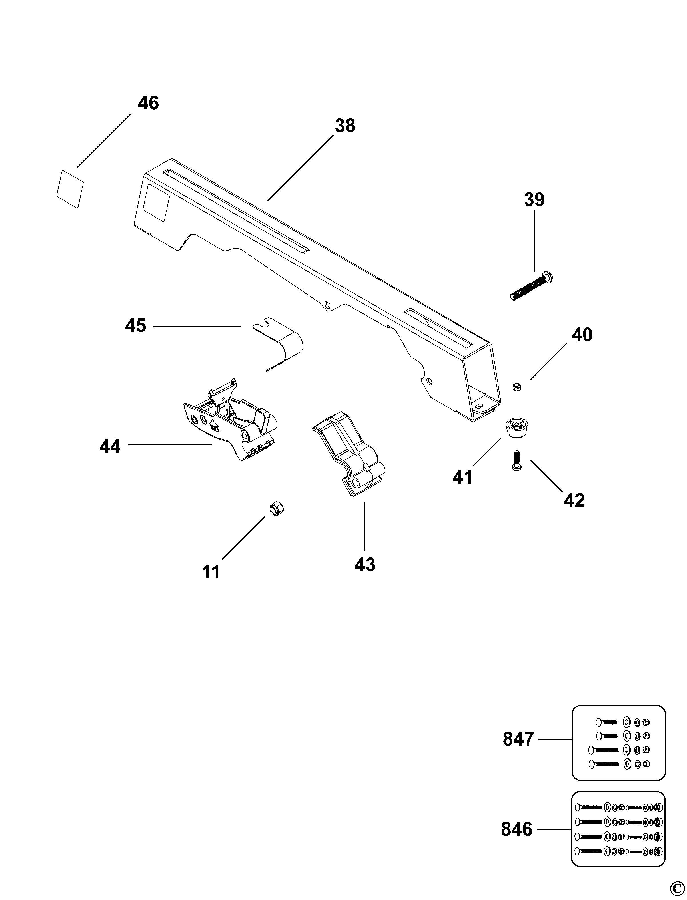 DEWALT BRACKET (Type 3)