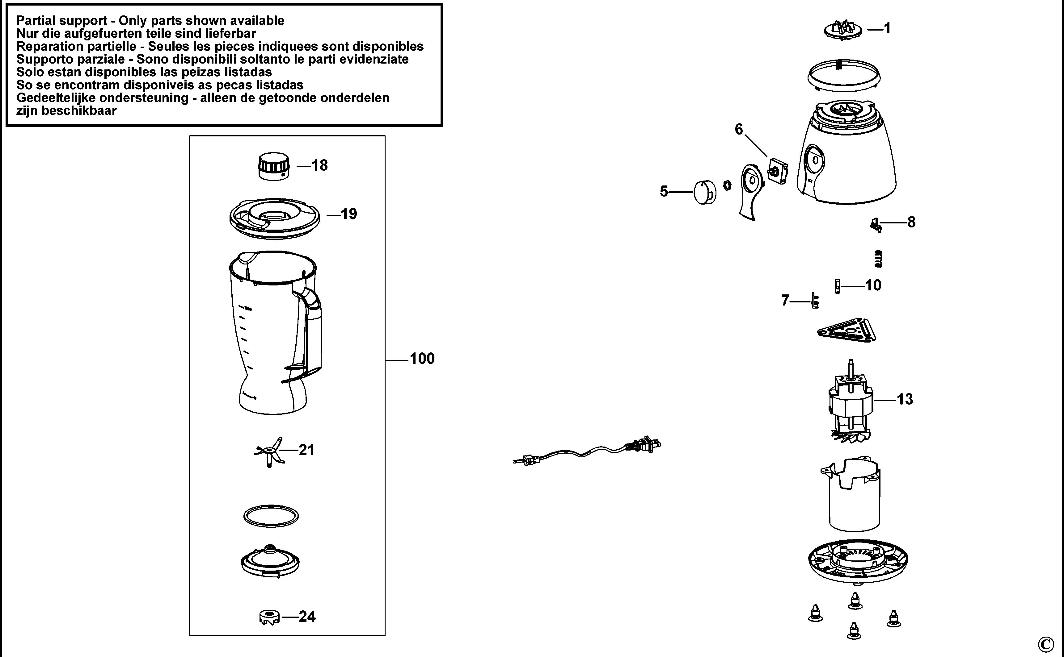 BLACK+DECKER BLENDER (Type 1)