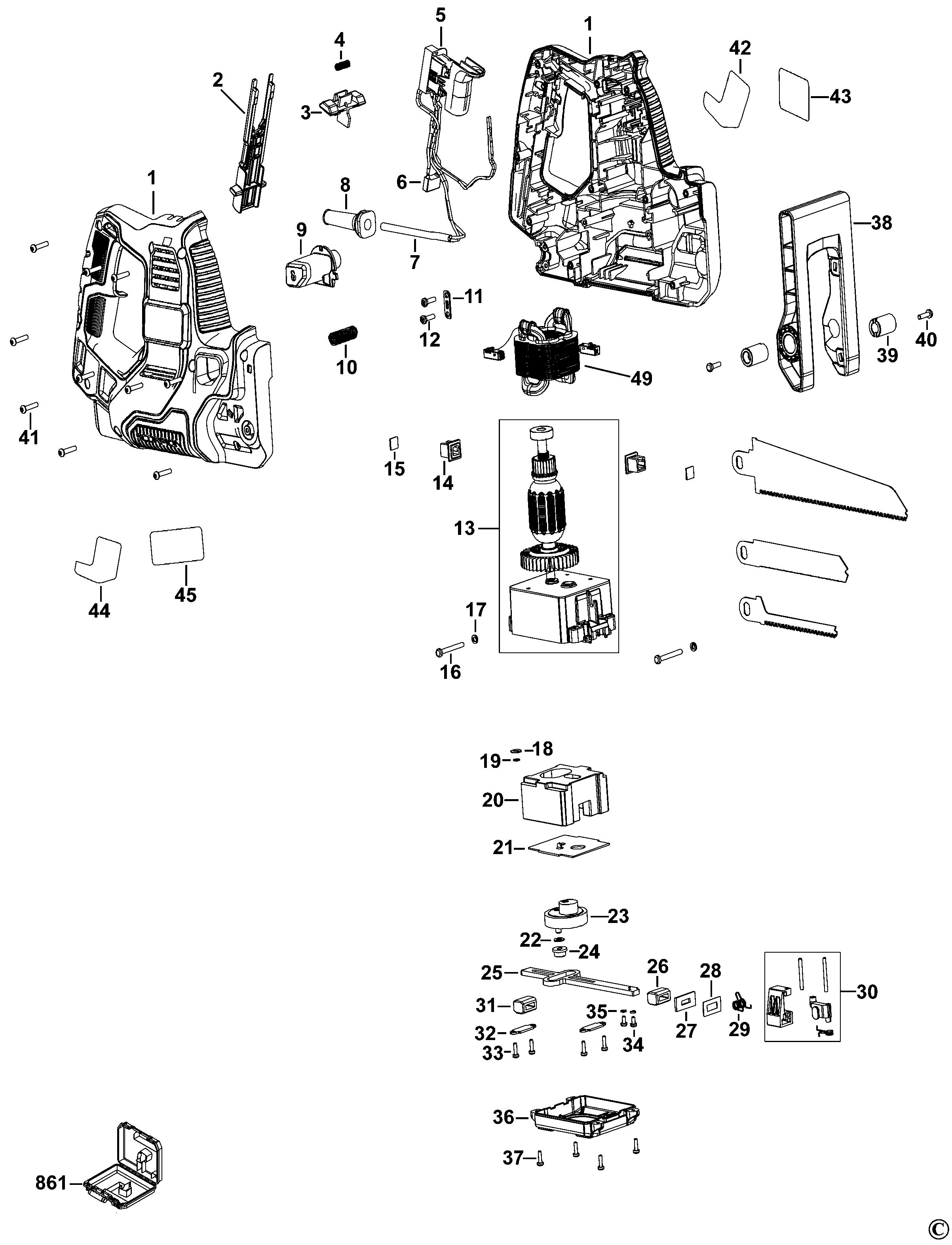 BLACK+DECKER CUT SAW (Type 1)