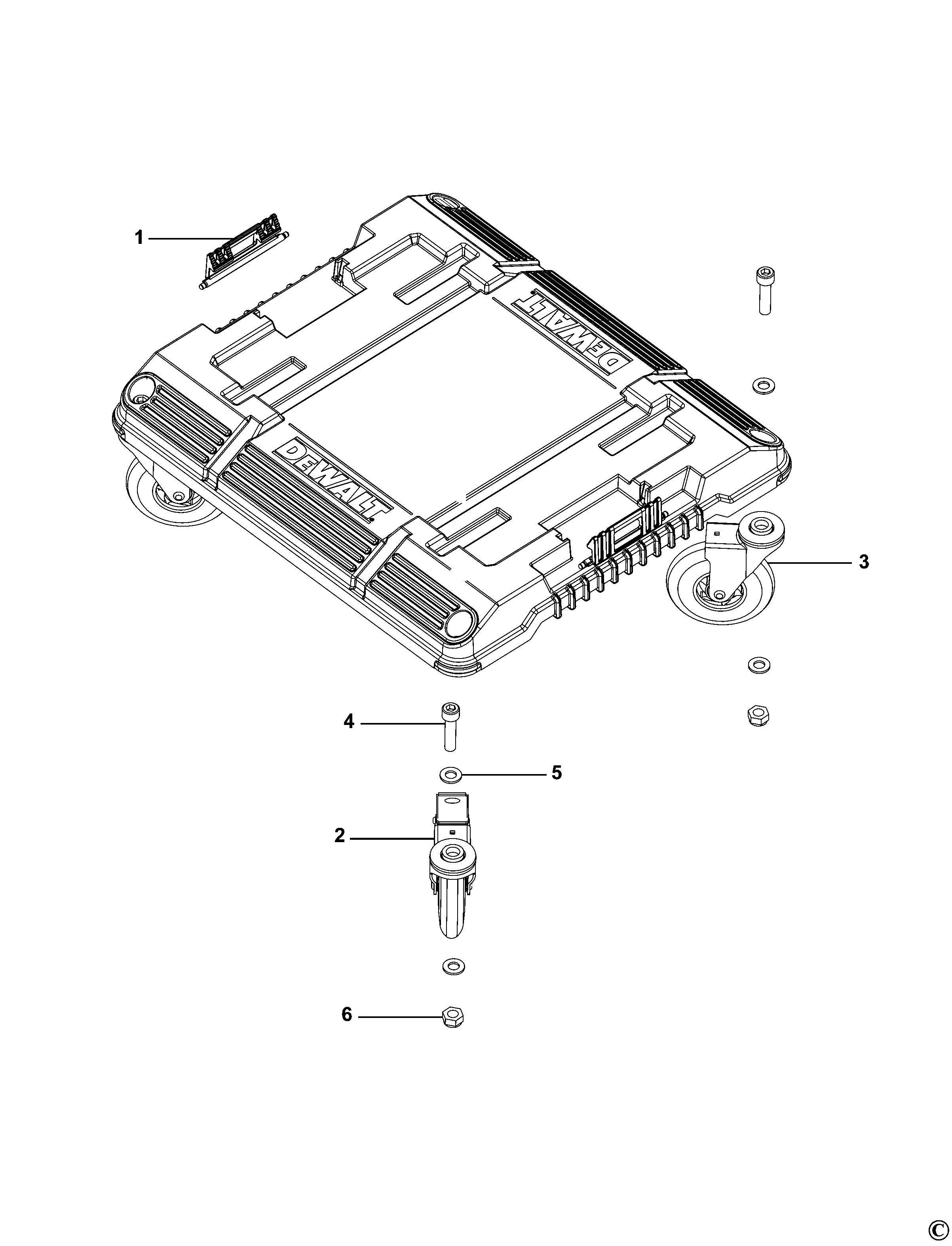 DEWALT TROLLEY (Type 1)