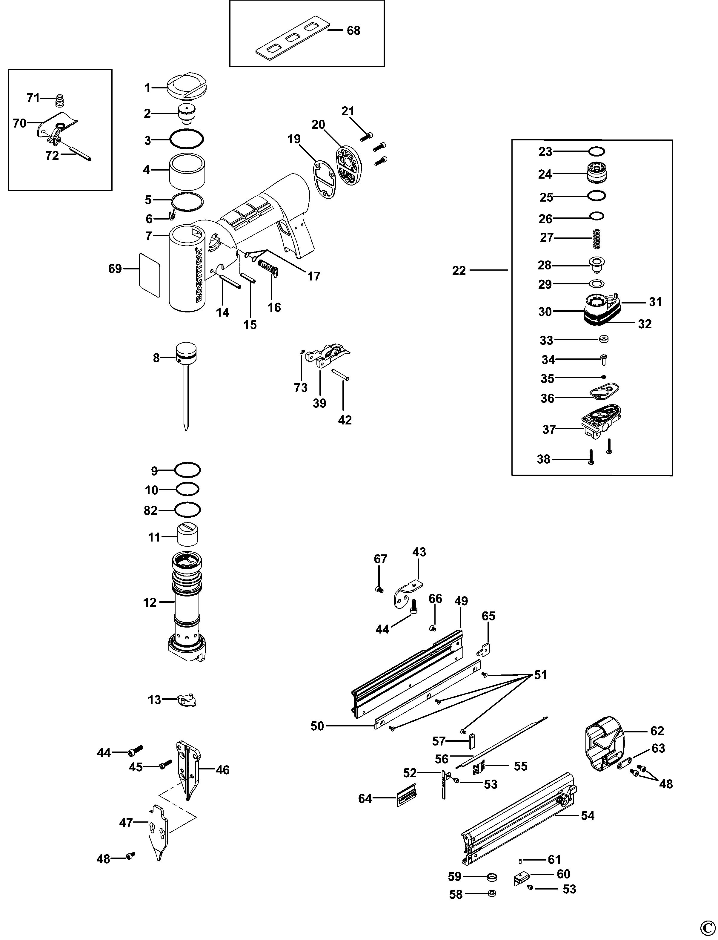 BOSTITCH NAILER (Type Rev 1)