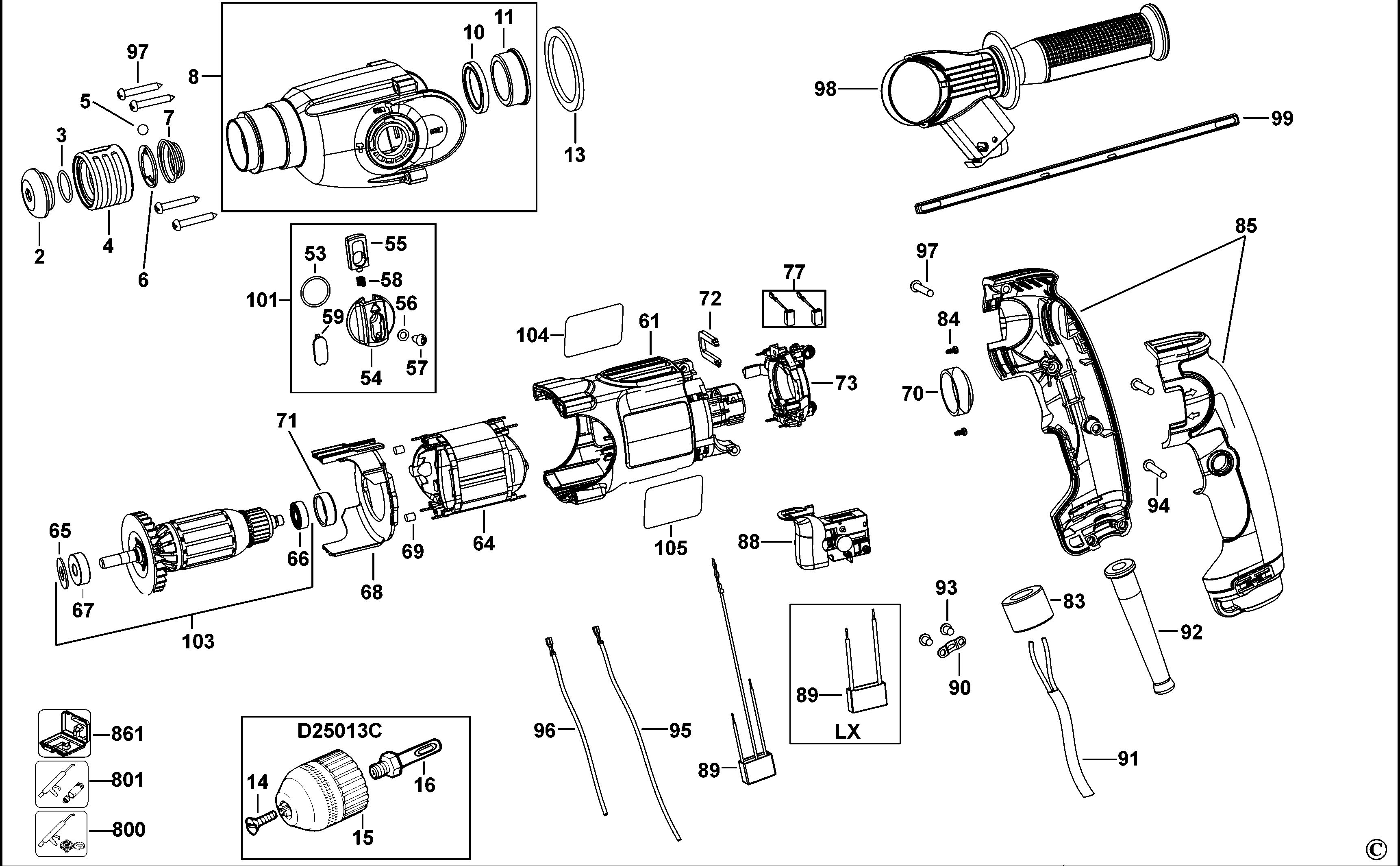 DEWALT ROTARY HAMMER (Type 10)