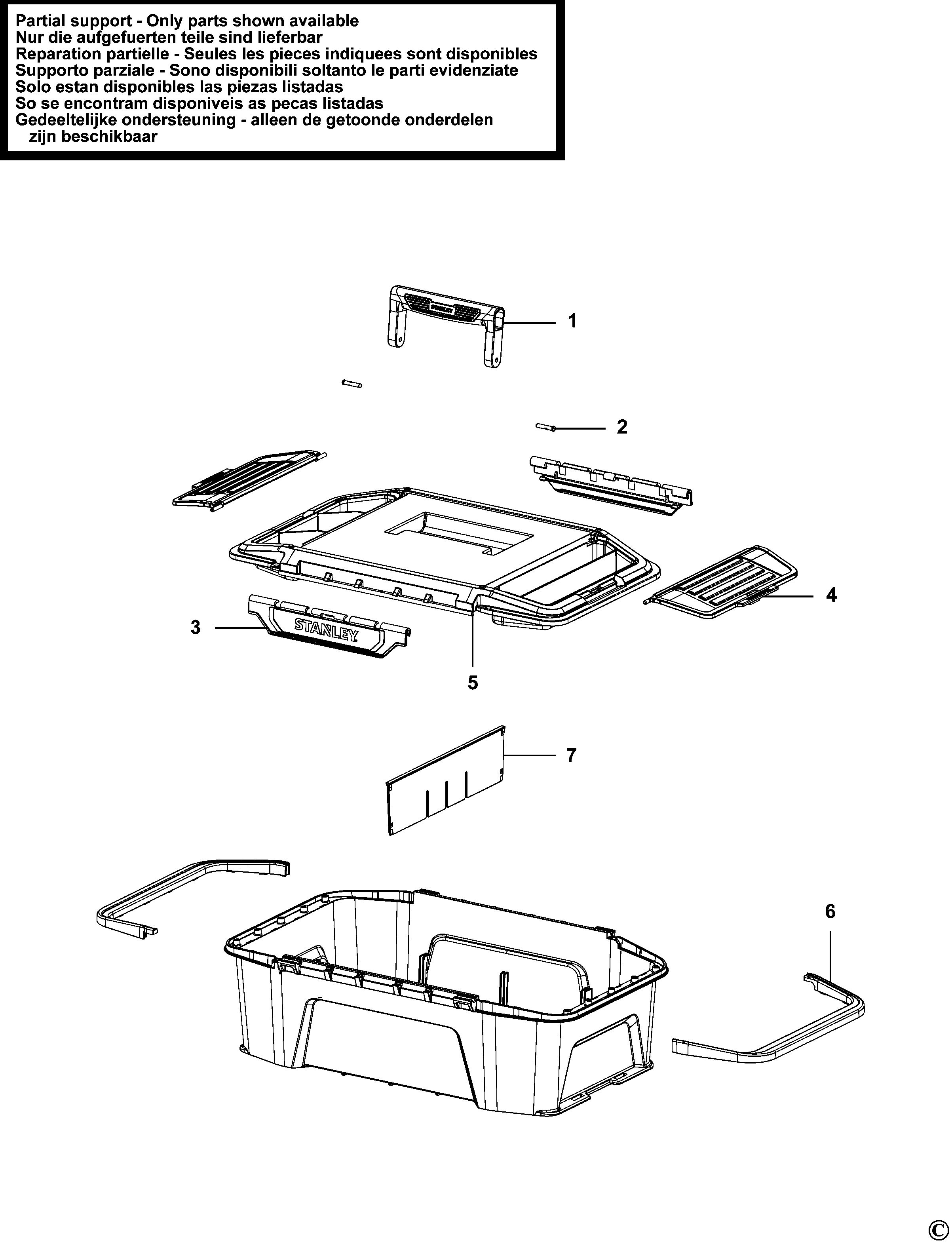 STANLEY ORGANISER (Type 1)