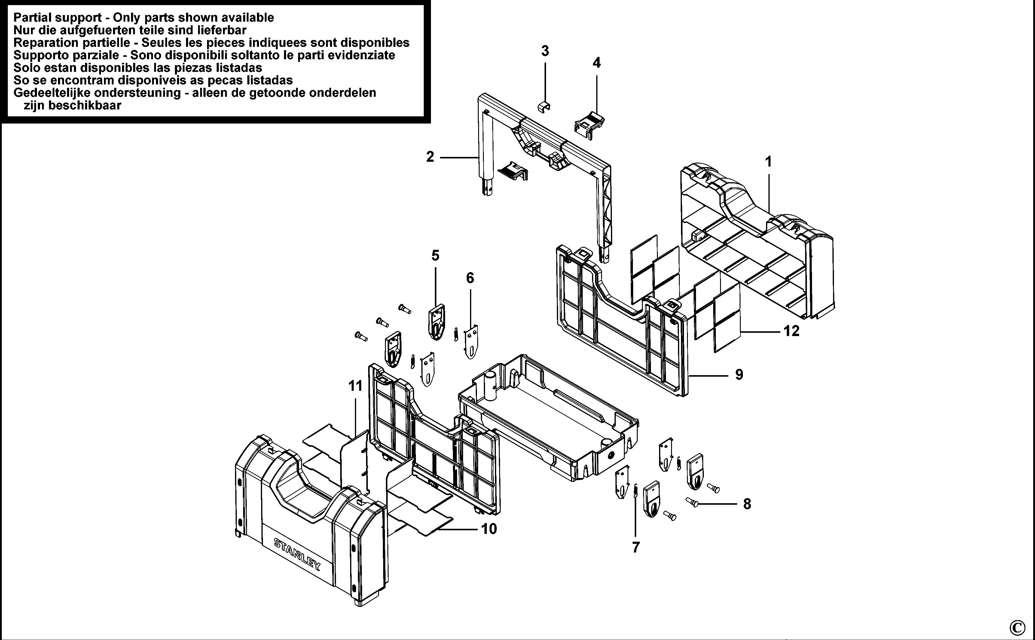 STANLEY ORGANISER (Type 1)