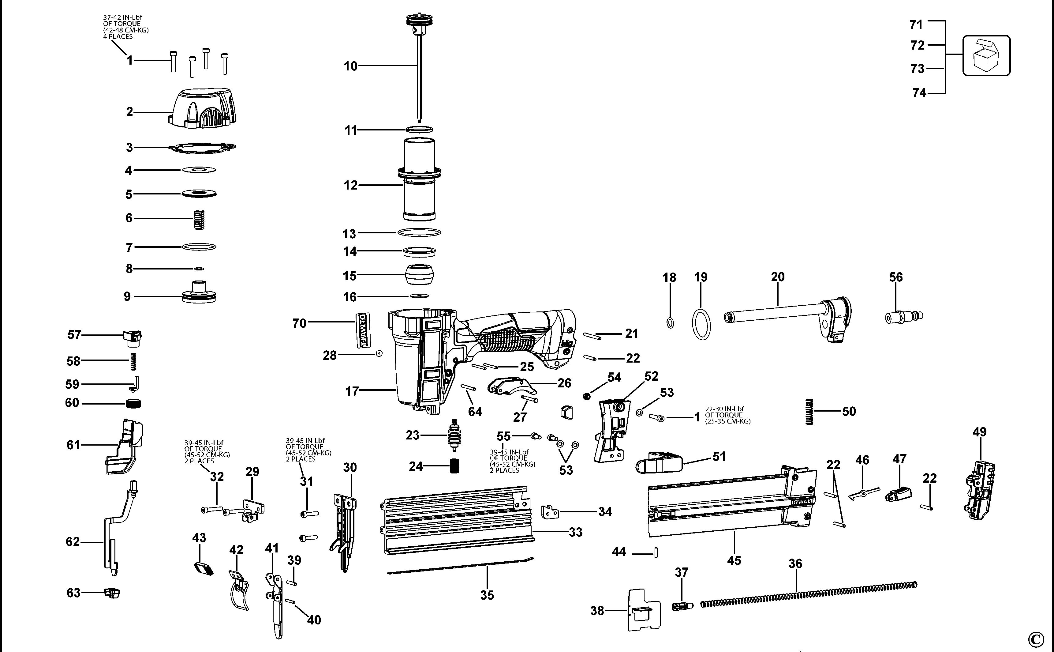 DEWALT NAILER (Type 1)