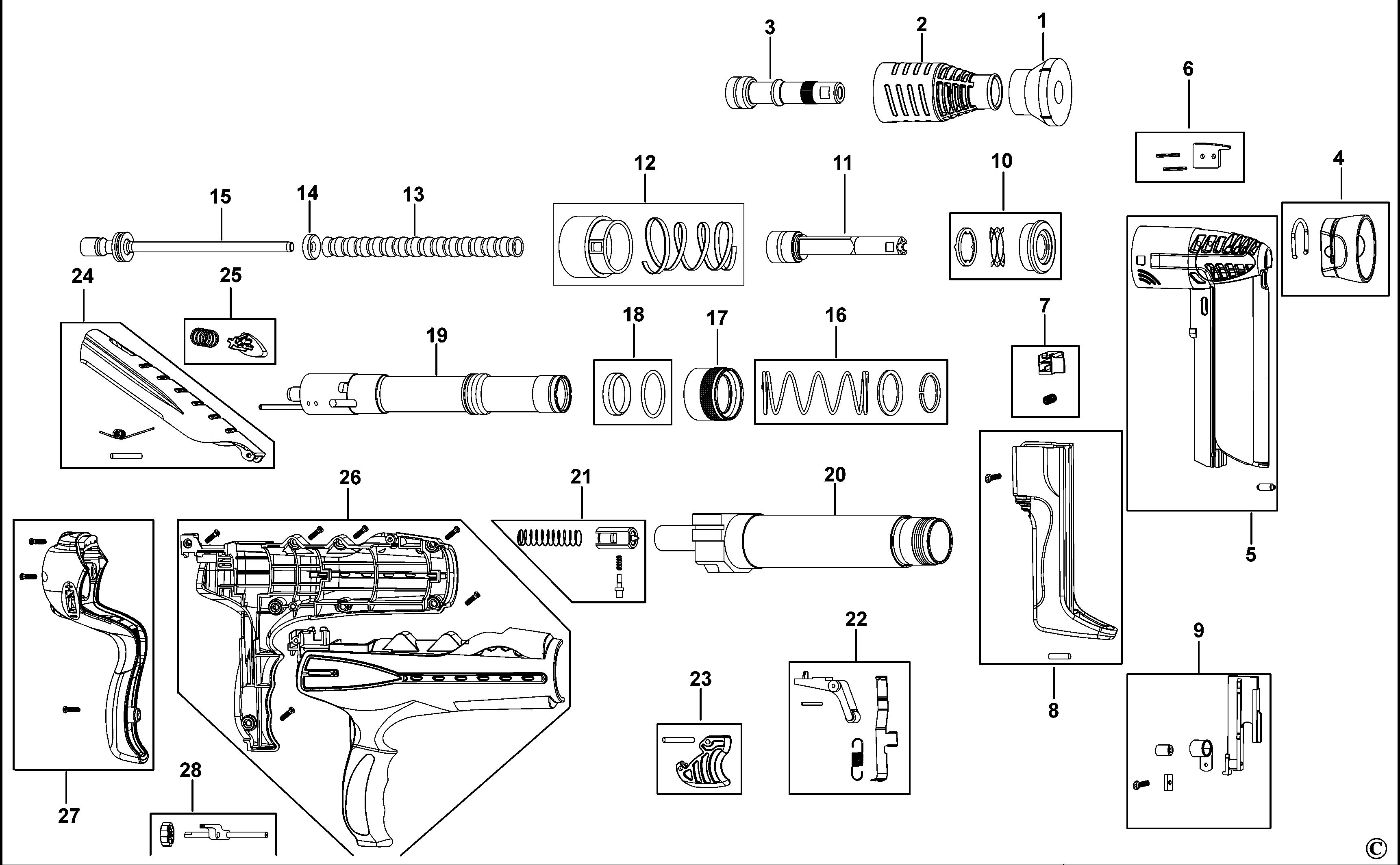 DEWALT NAILER (Type 1)