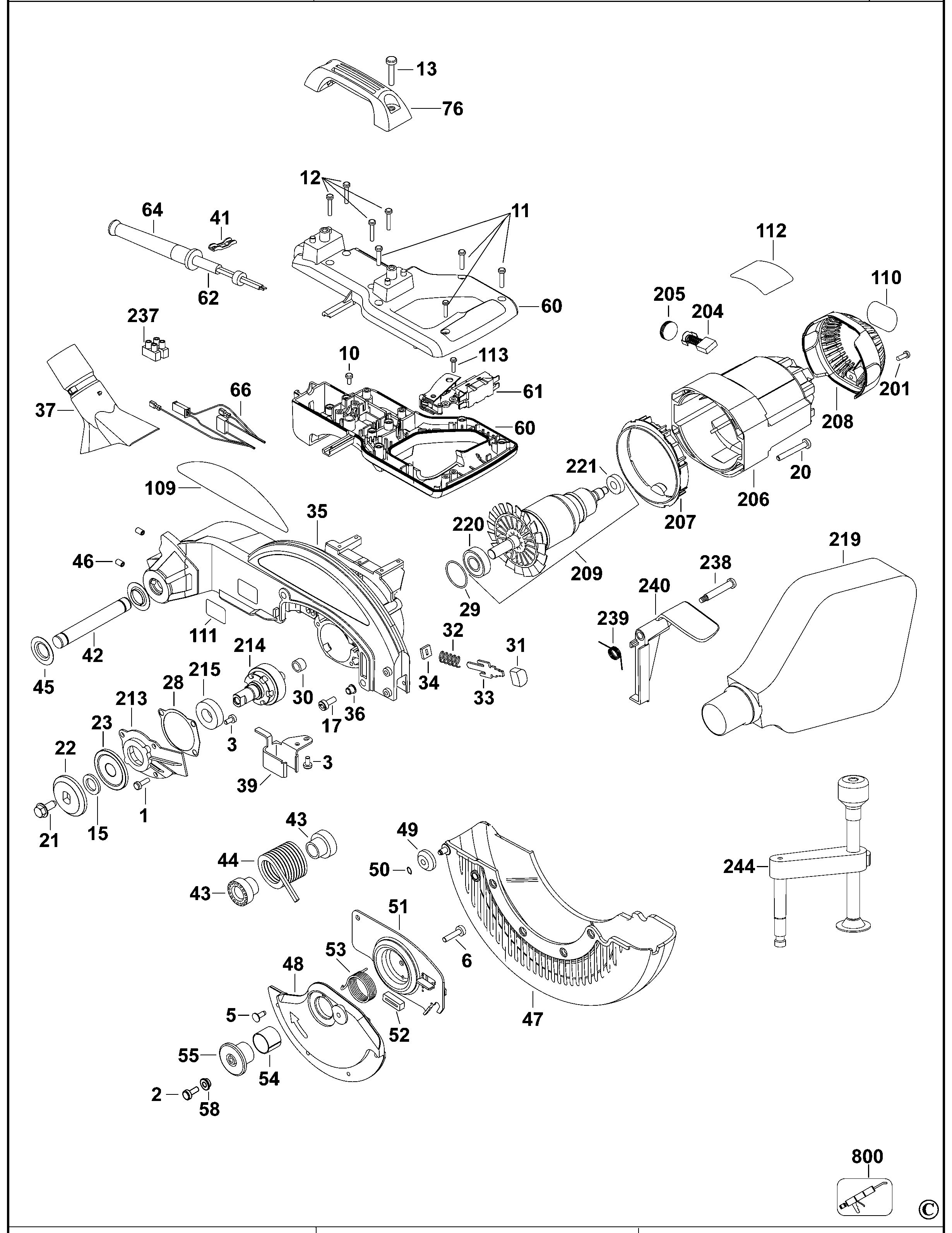 DEWALT MITRE SAW (Type 3)