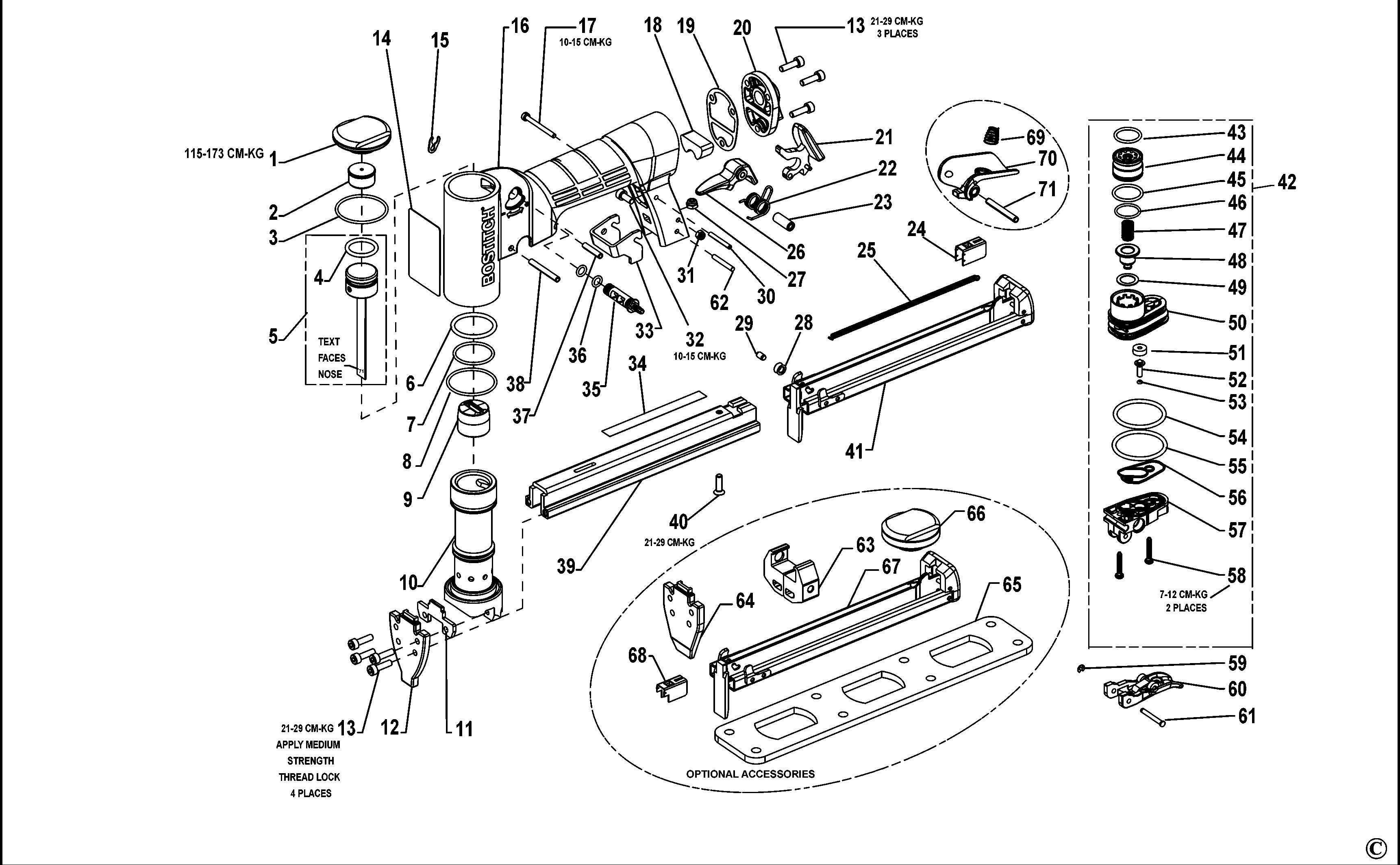 BOSTITCH STAPLER (Type Rev 1)