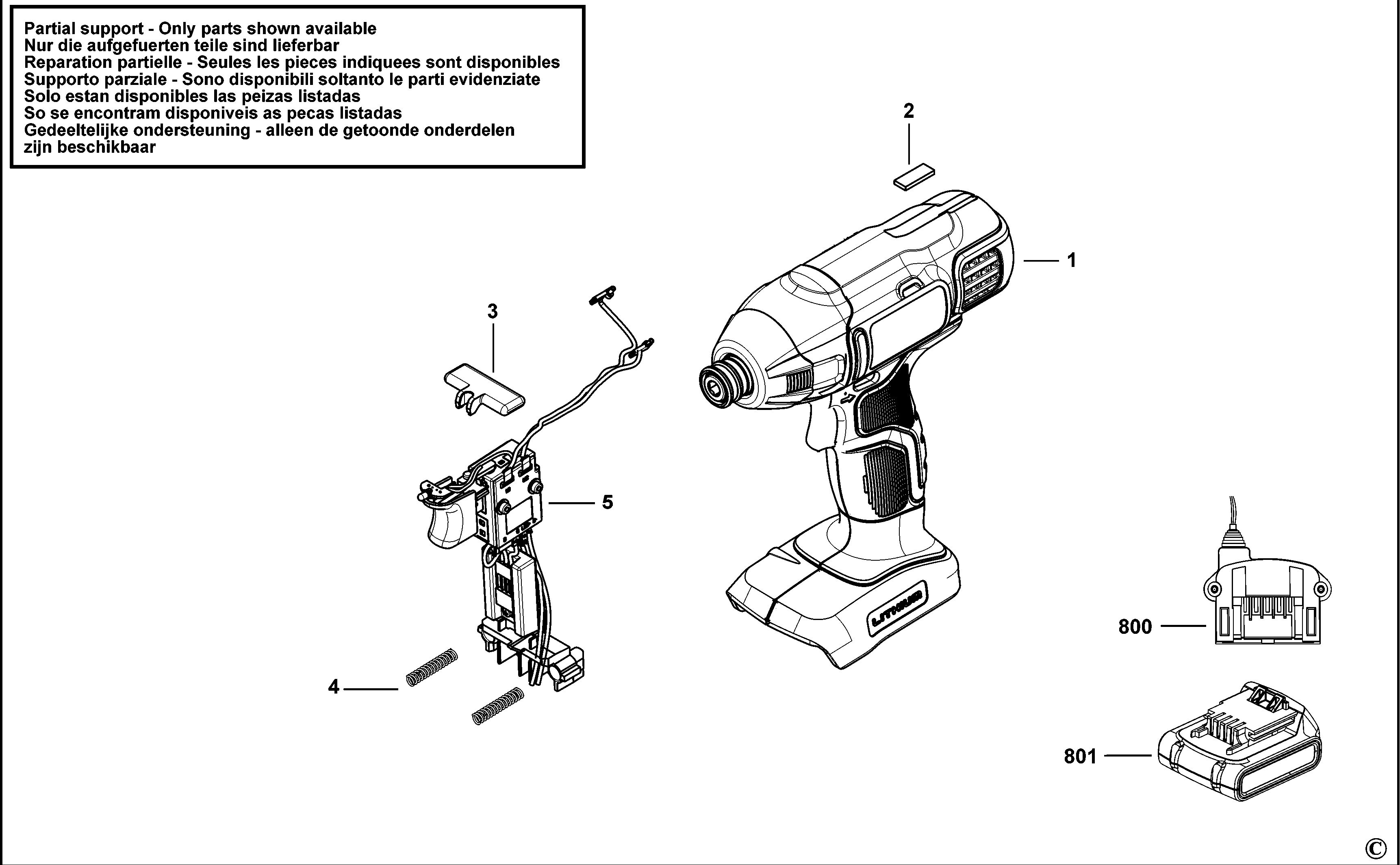 BLACK+DECKER IMPACT DRIVER (Type H1)