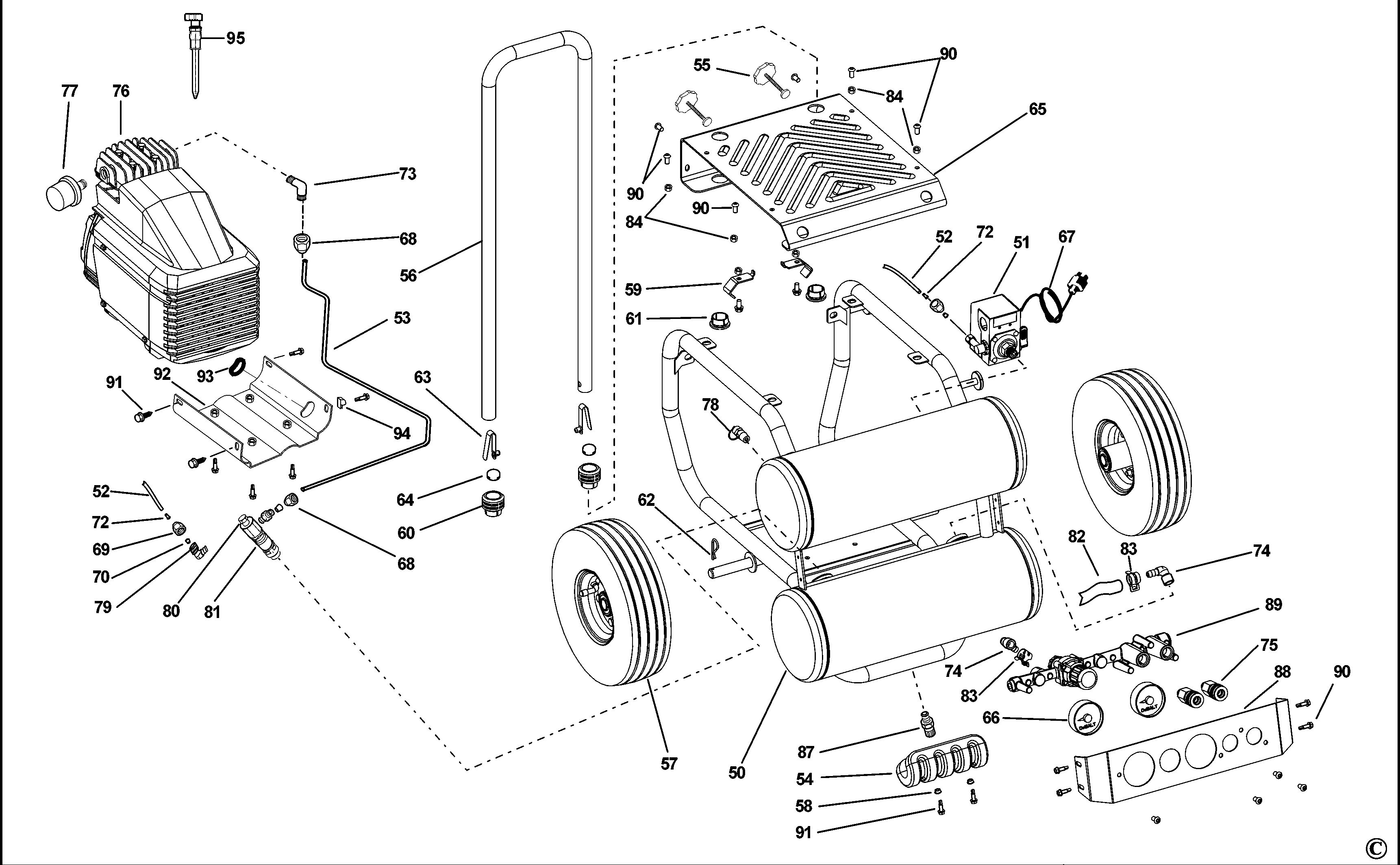 DEWALT COMPRESSOR (Type 1)
