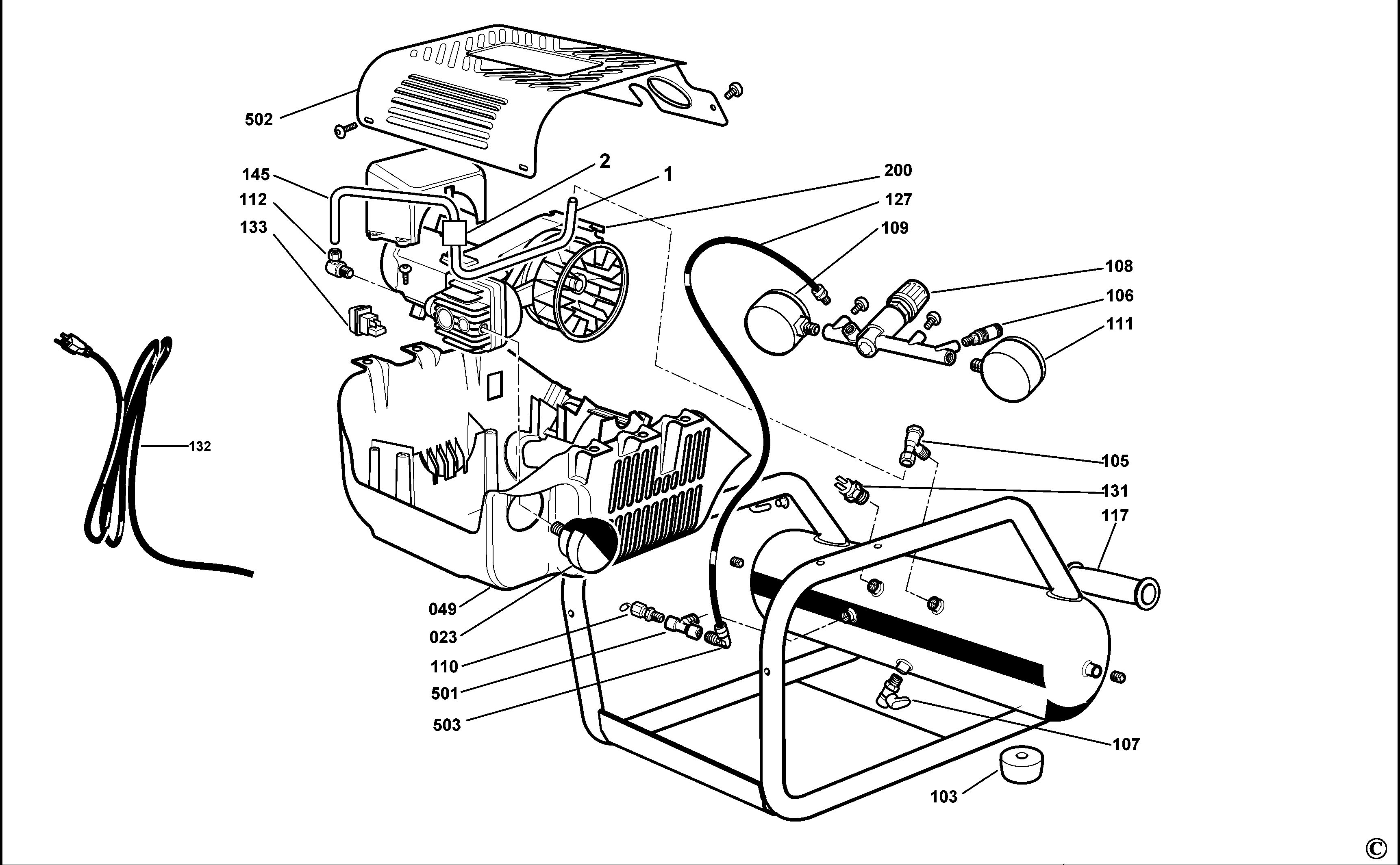 DEWALT COMPRESSOR (Type 1)