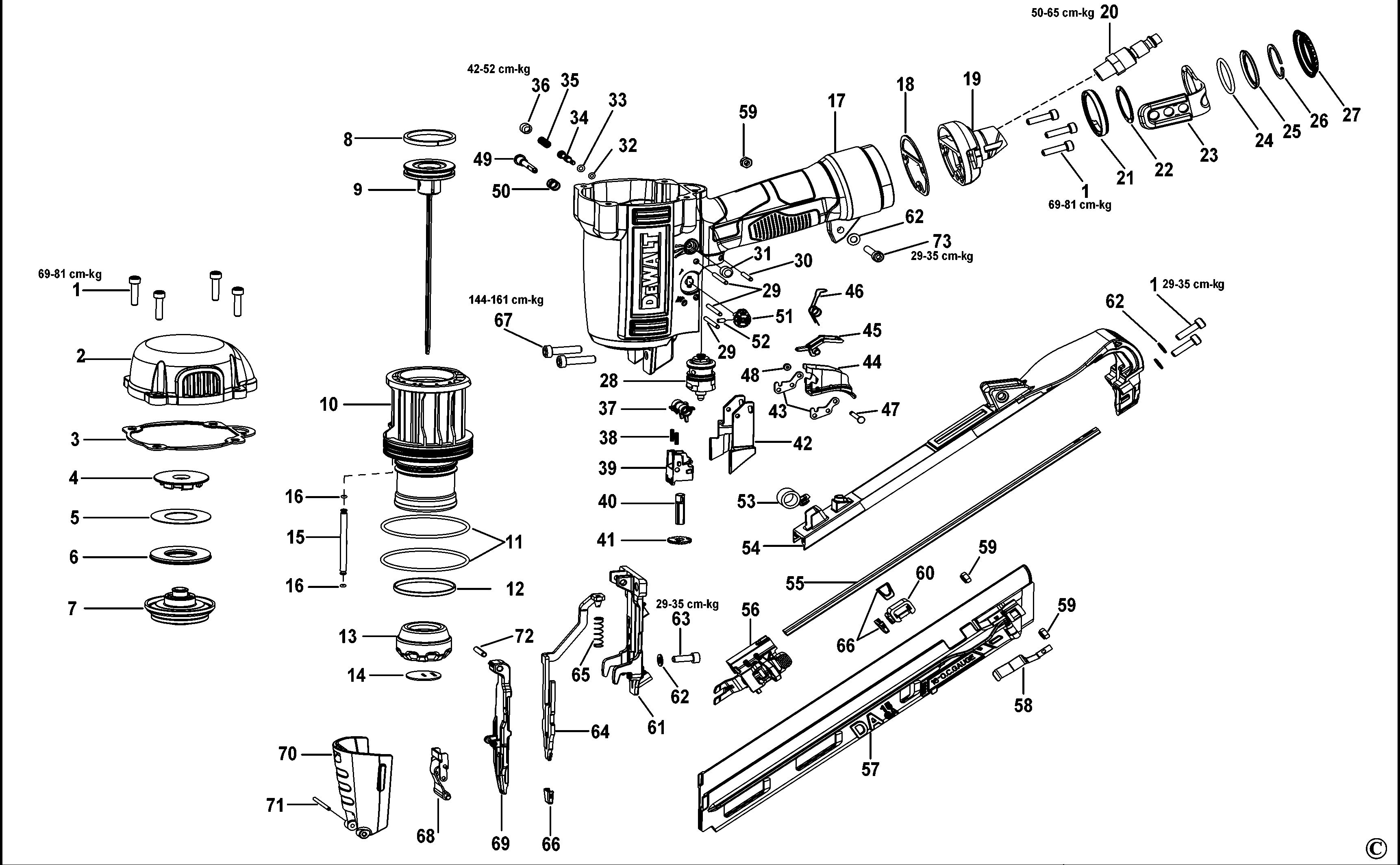 DEWALT NAILER (Type 1)