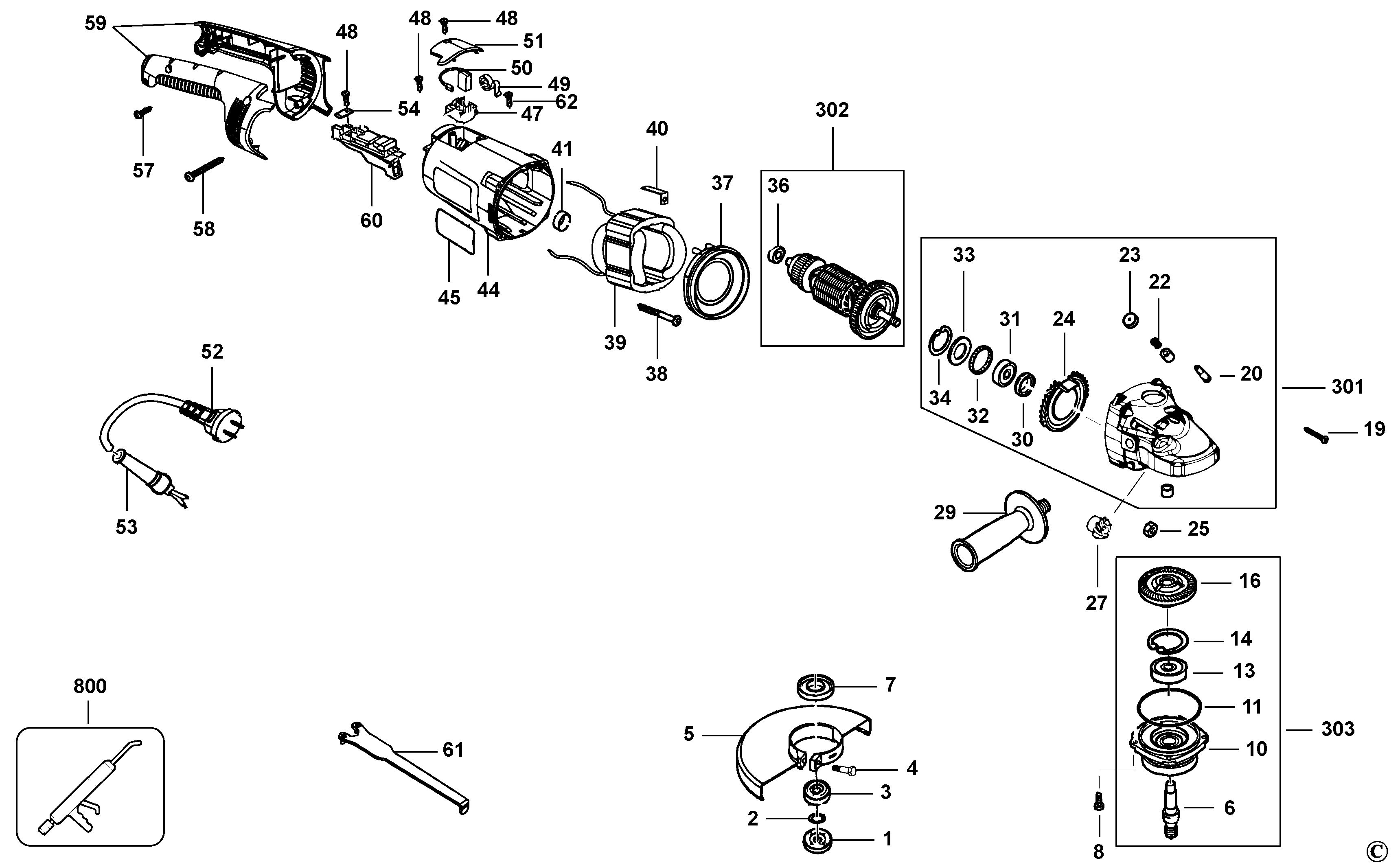 STANLEY ANGLE GRINDER (Type 1)