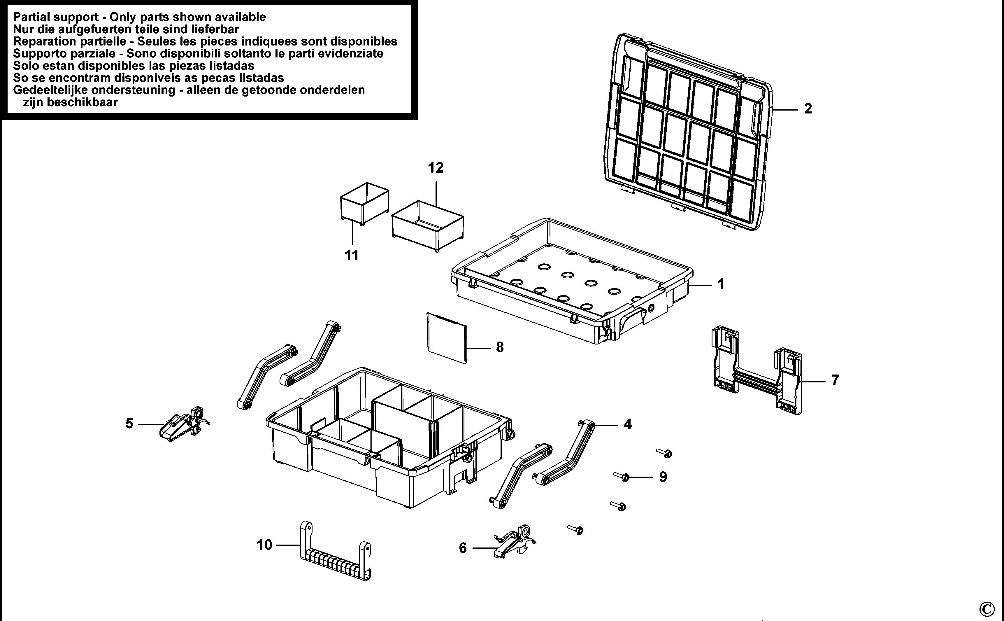 STANLEY ORGANISER (Type 1)