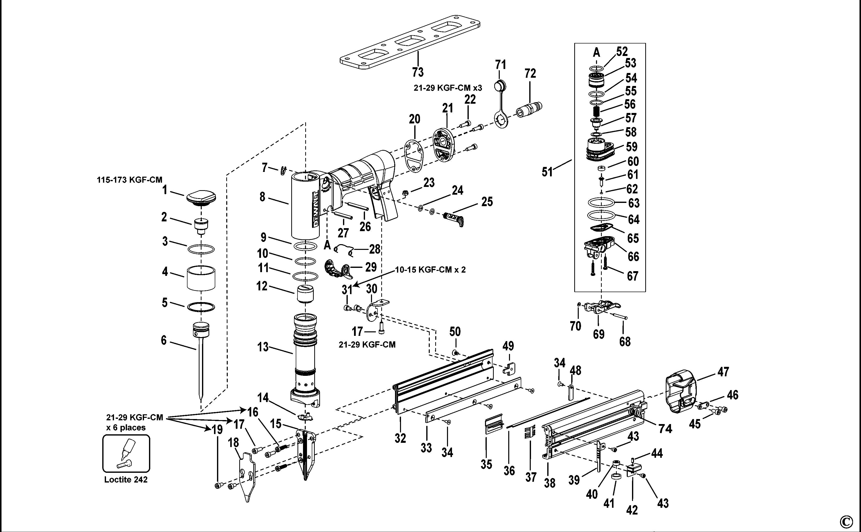 DEWALT NAILER (Type 1)