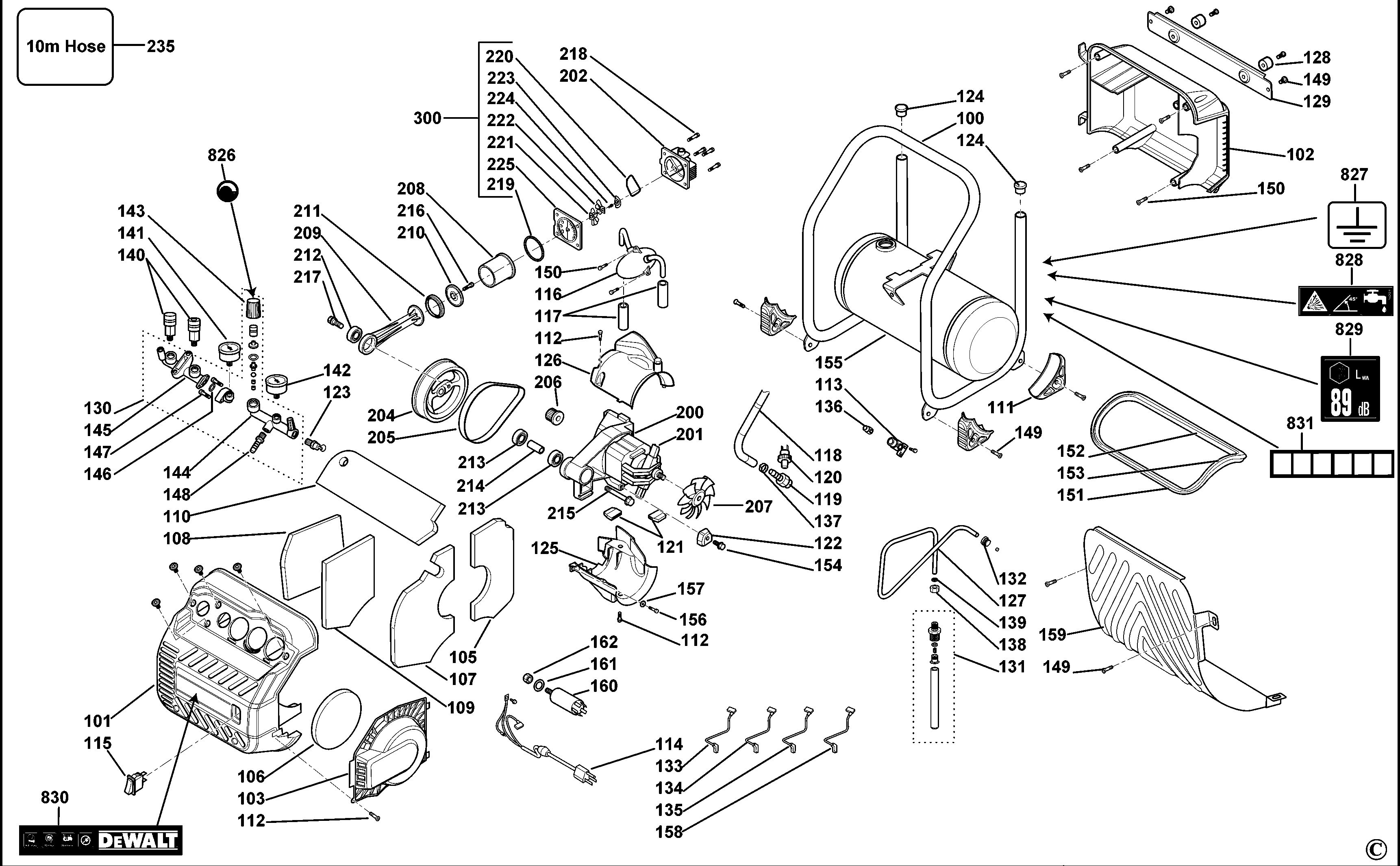 DEWALT COMPRESSOR (Type 1)