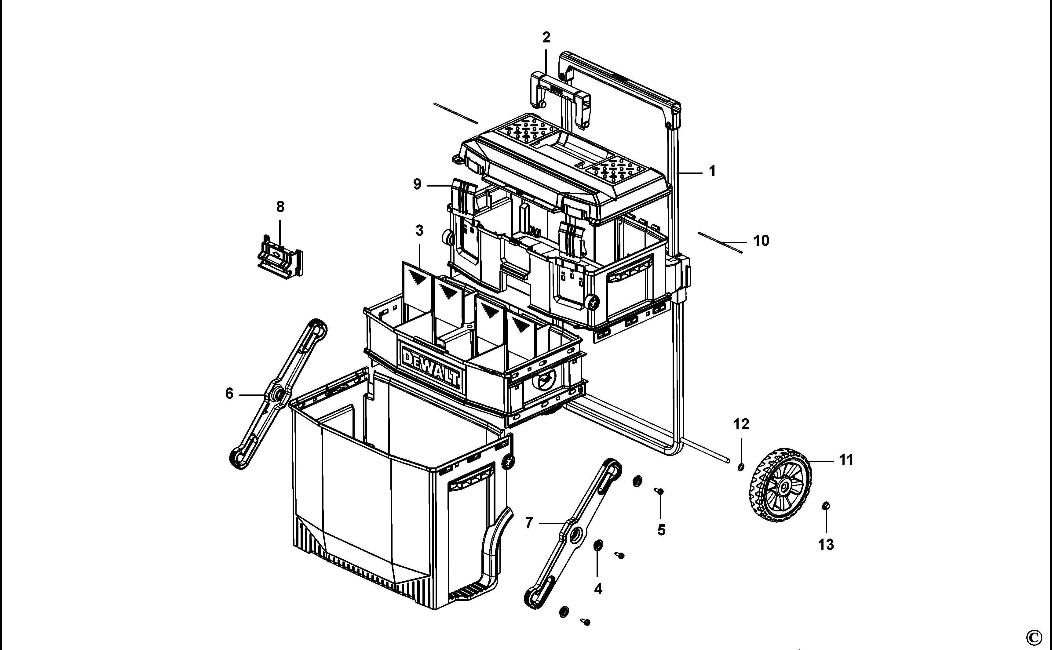 DEWALT WORKBOX (Type 1)