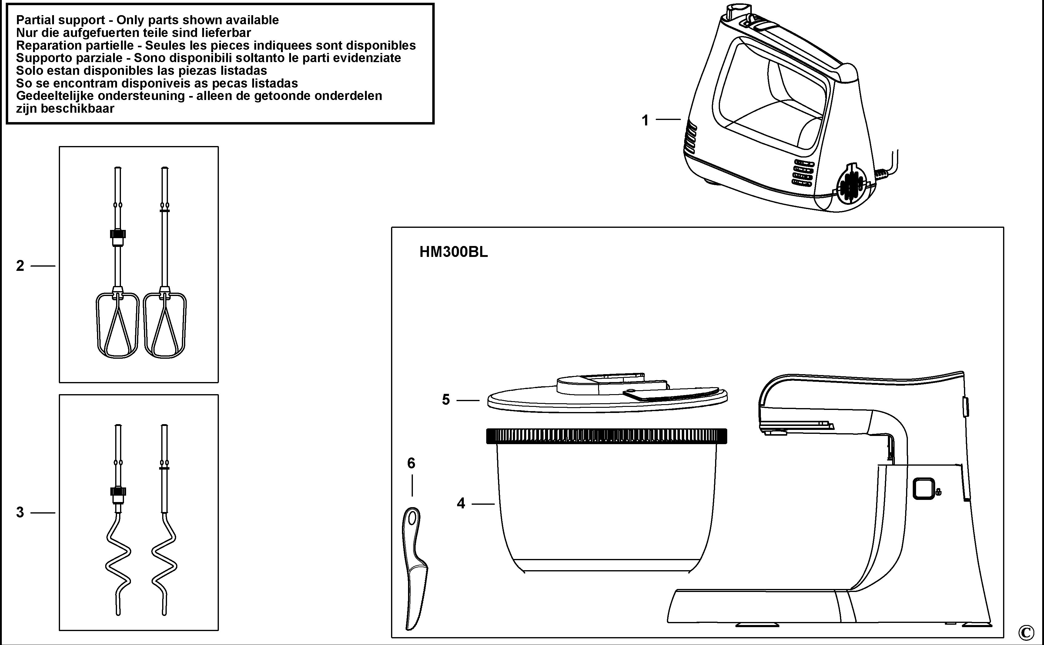 BLACK+DECKER MIXER (Type 1)