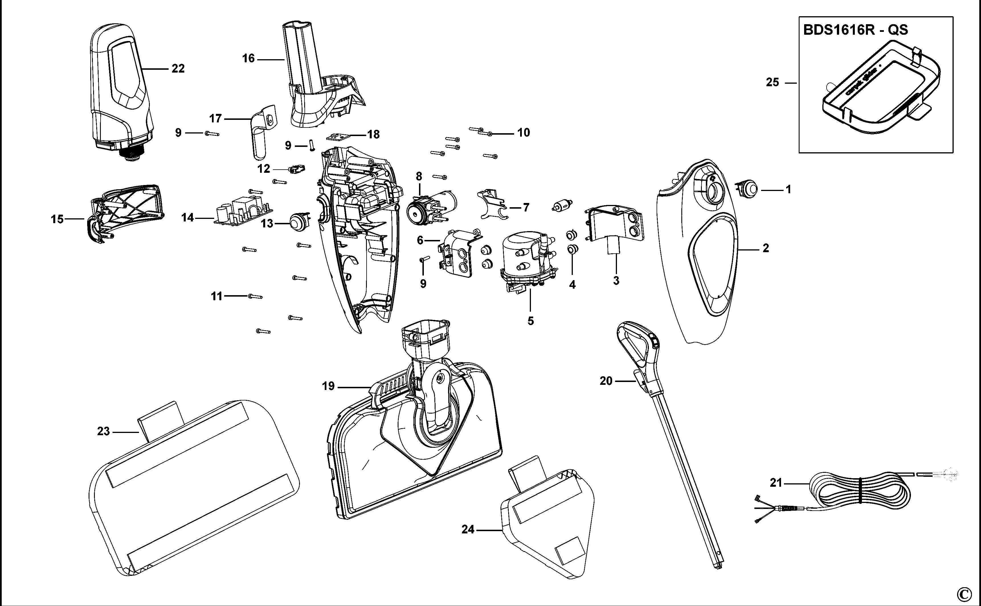 BLACK+DECKER STEAM MOP (Type 1)