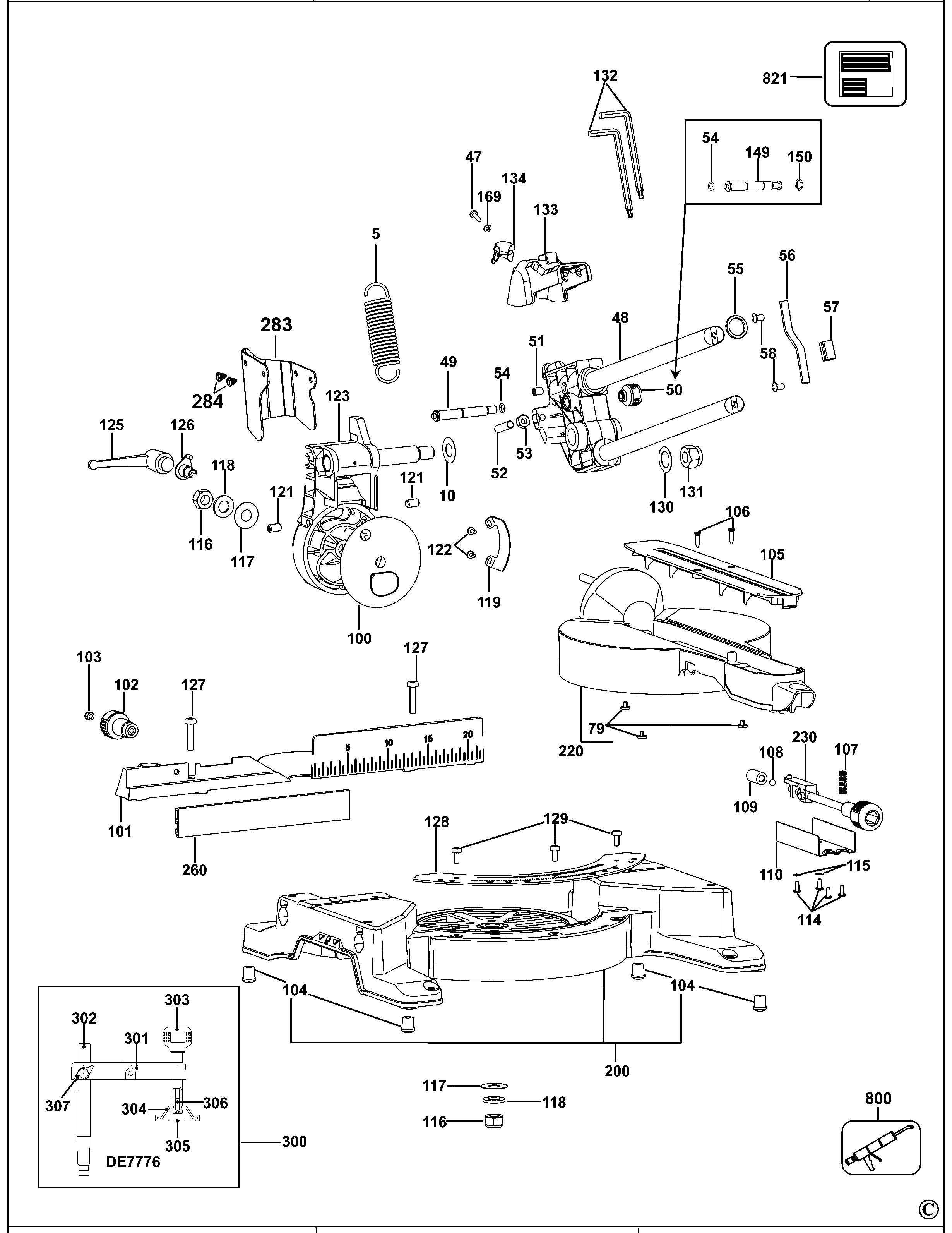 DEWALT MITRE SAW (Type 1)