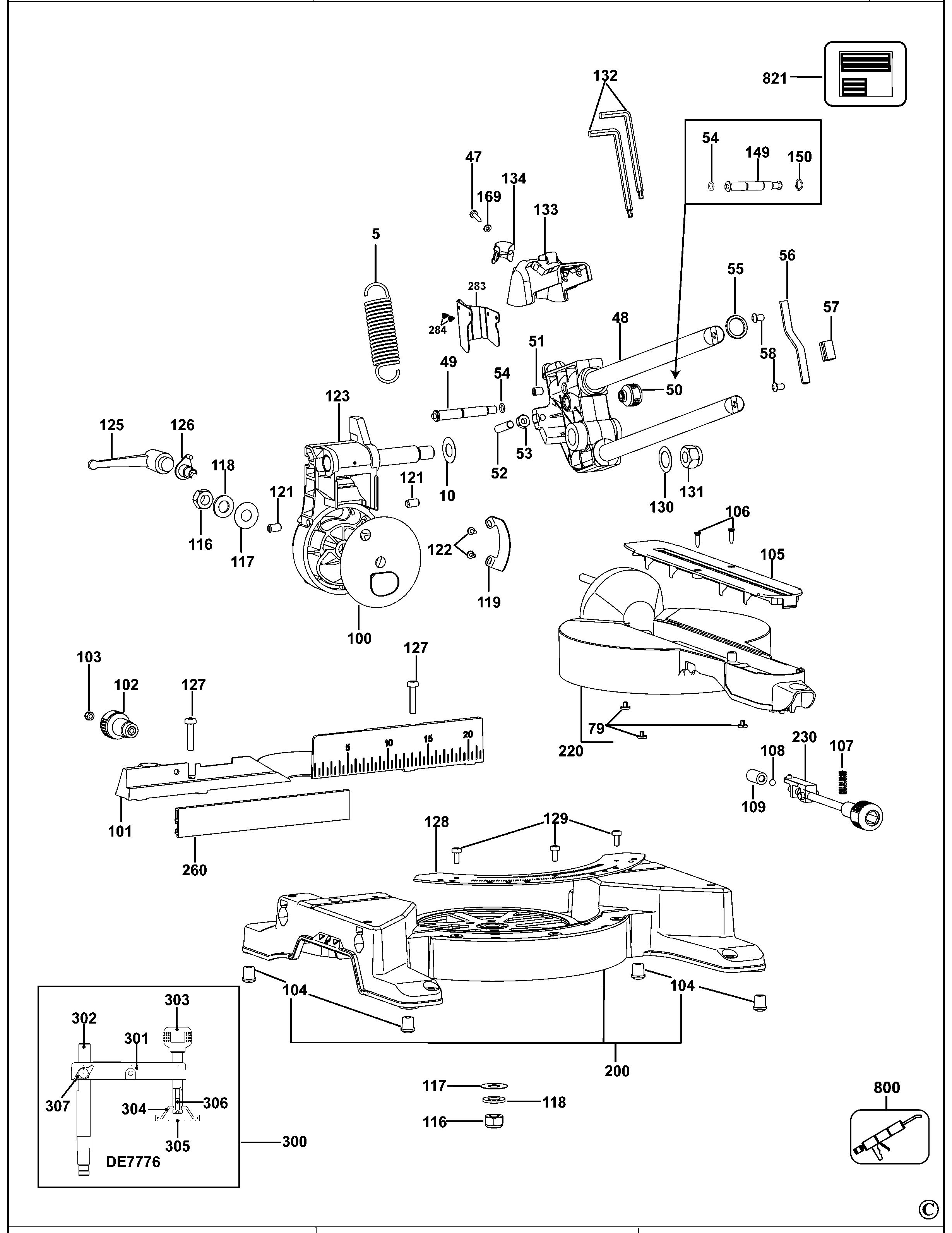 DEWALT MITRE SAW (Type 1)