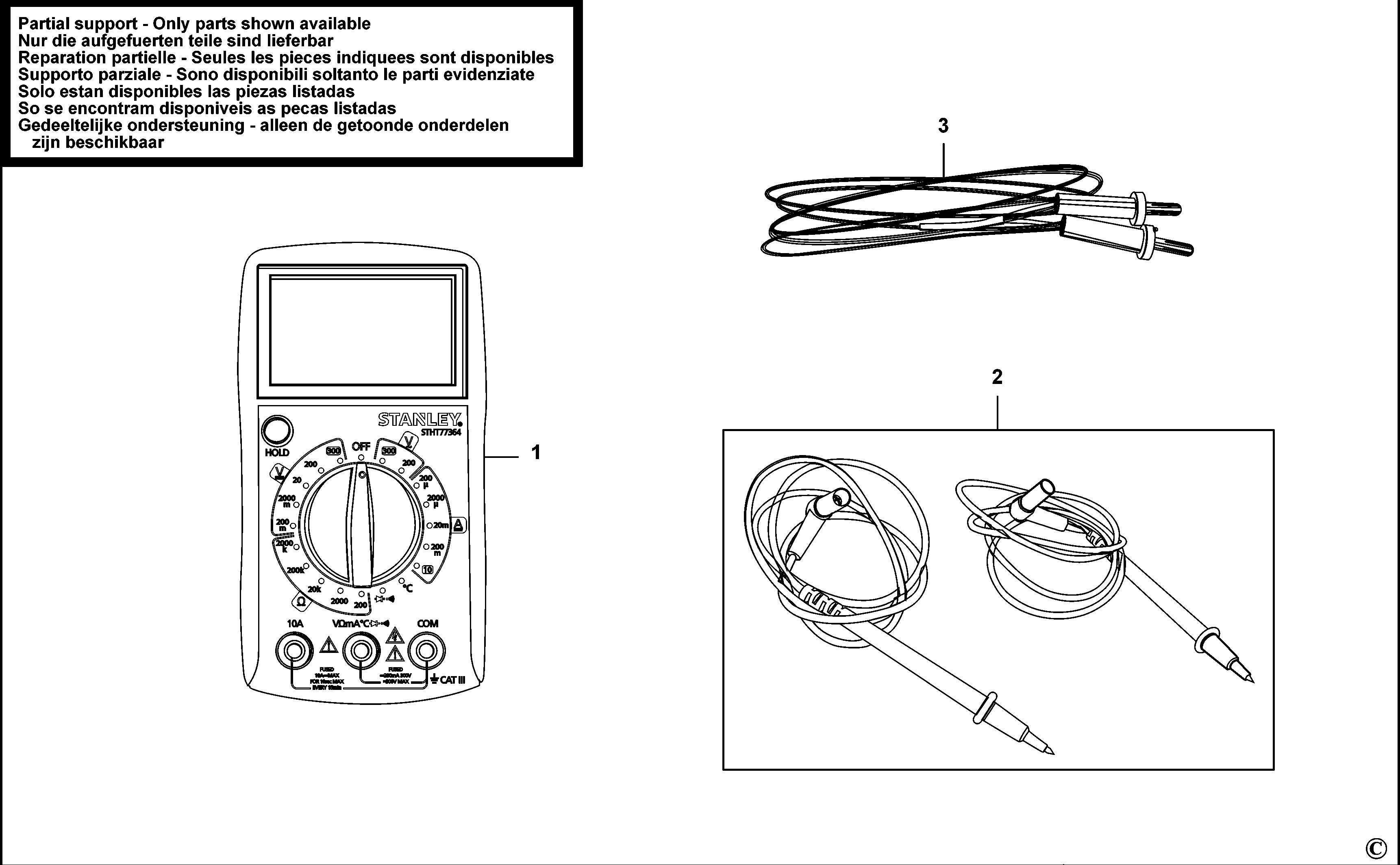 STANLEY MULTIMETER (Type 1)