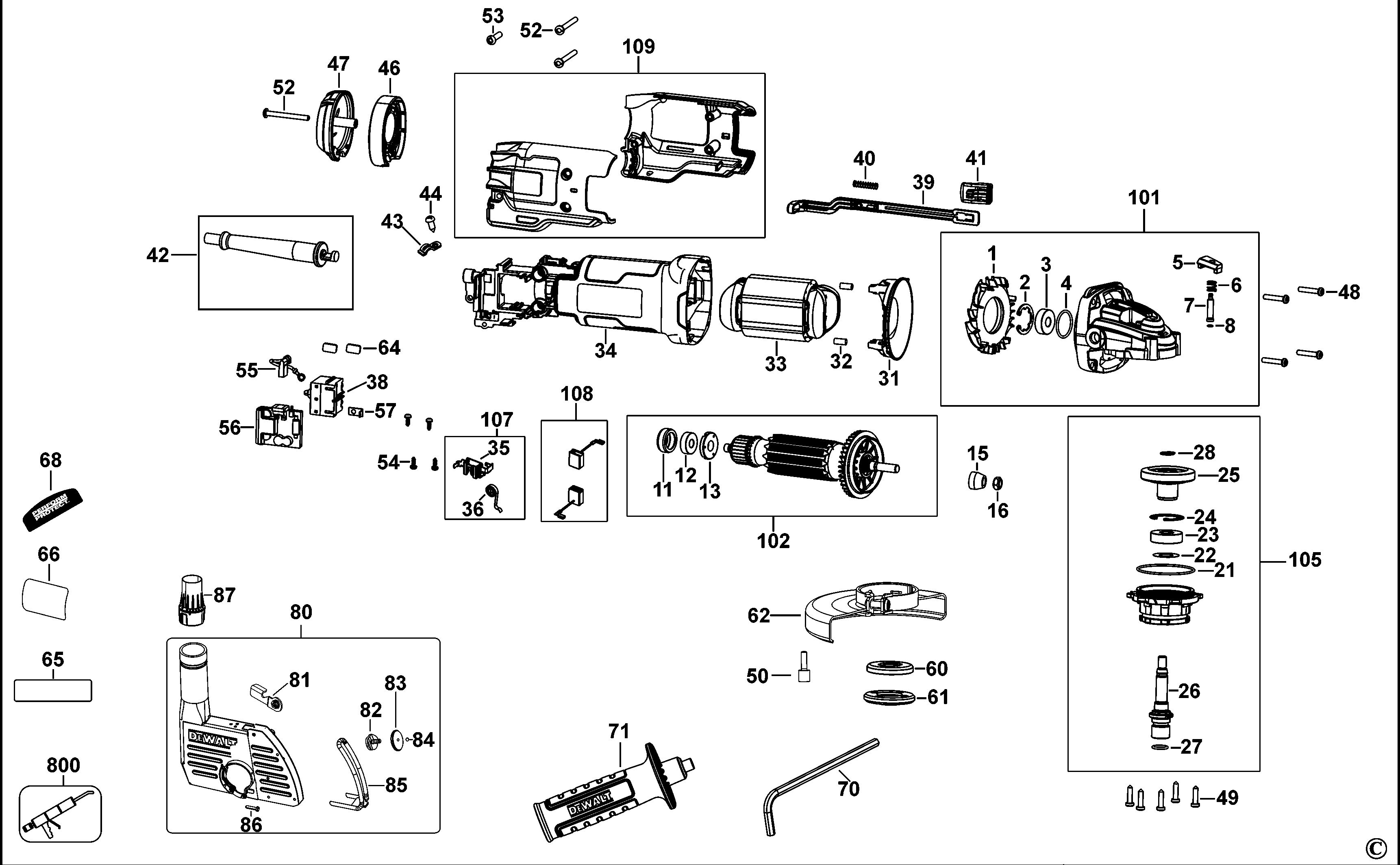 SMALL ANGLE GRINDER