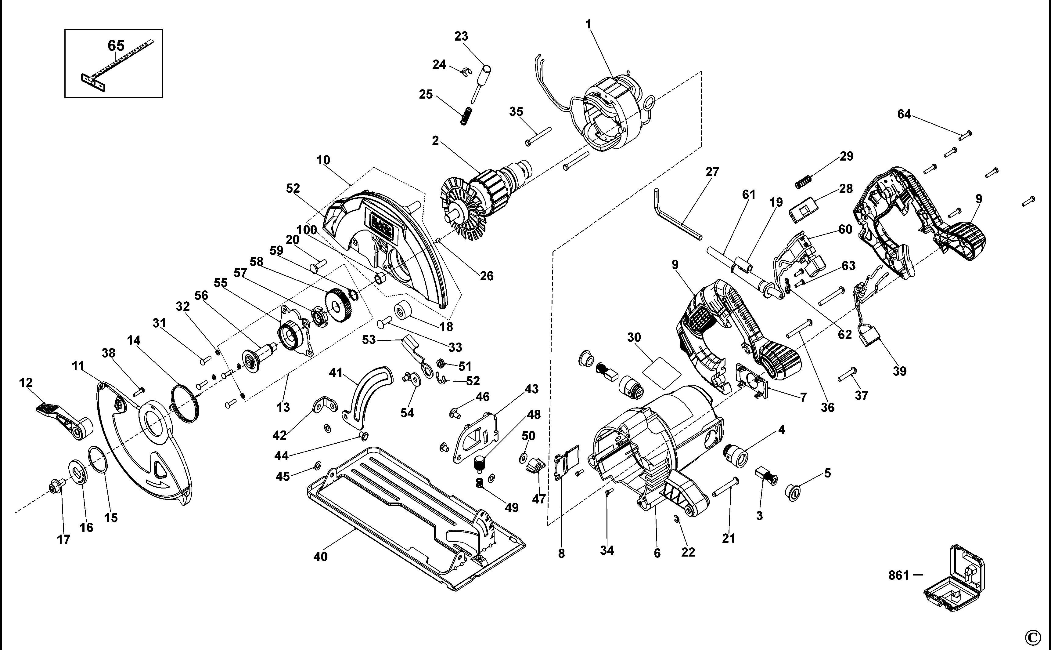 BLACK+DECKER CIRCULAR SAW (Type 1)