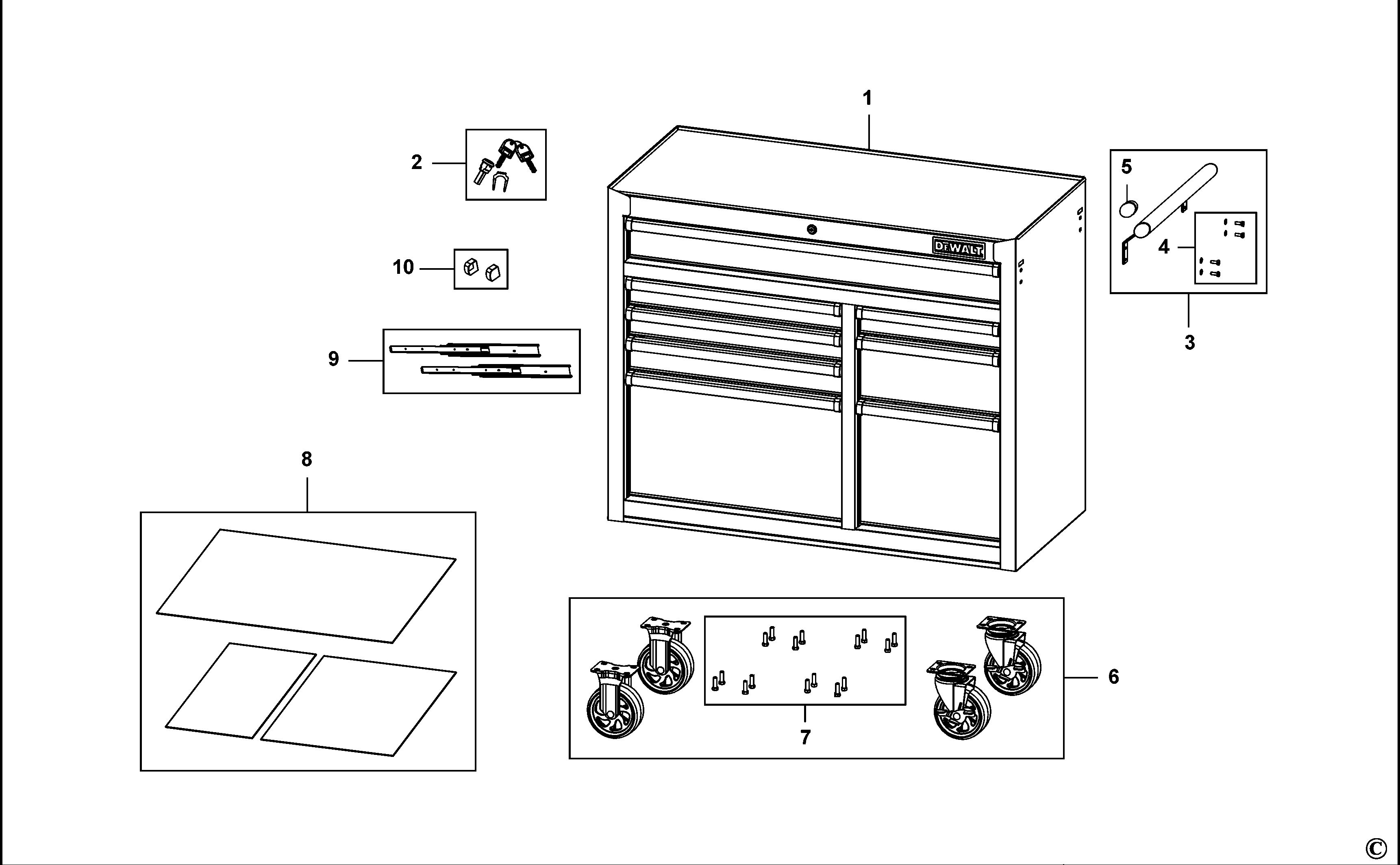 DEWALT WORKCENTRE (Type 1)