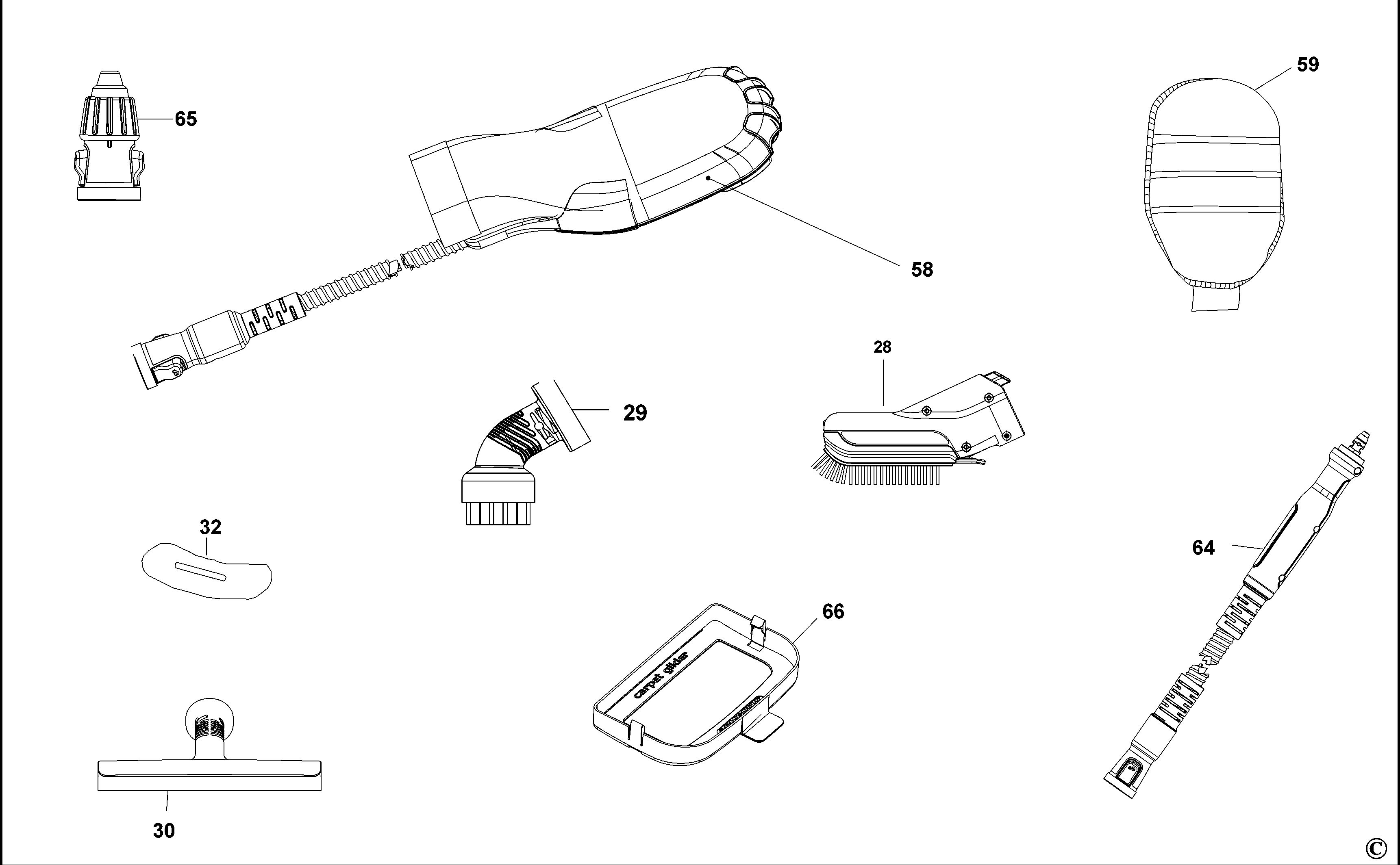 BLACK+DECKER STEAM MOP (Type 1)