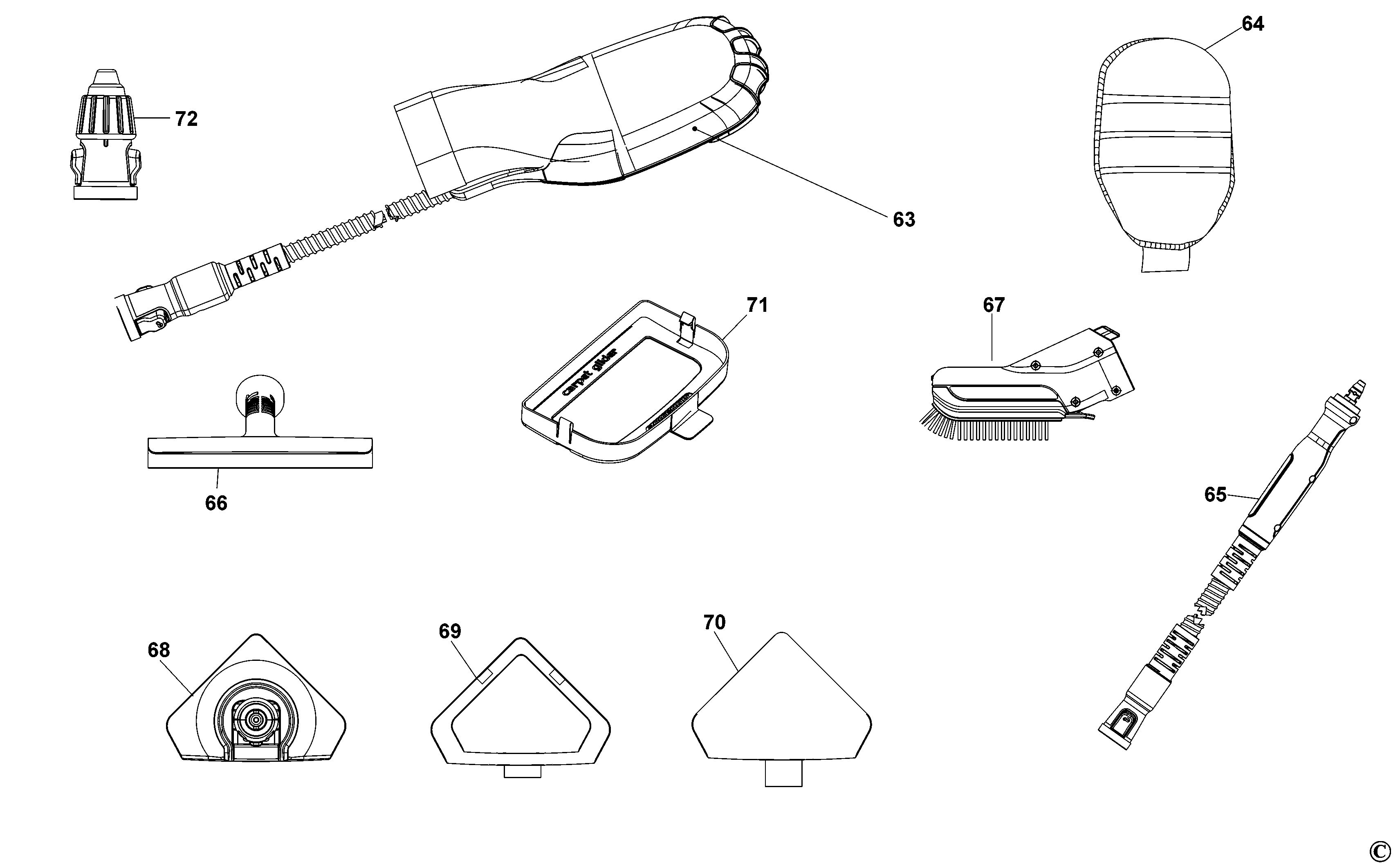 BLACK+DECKER STEAM MOP (Type 1)