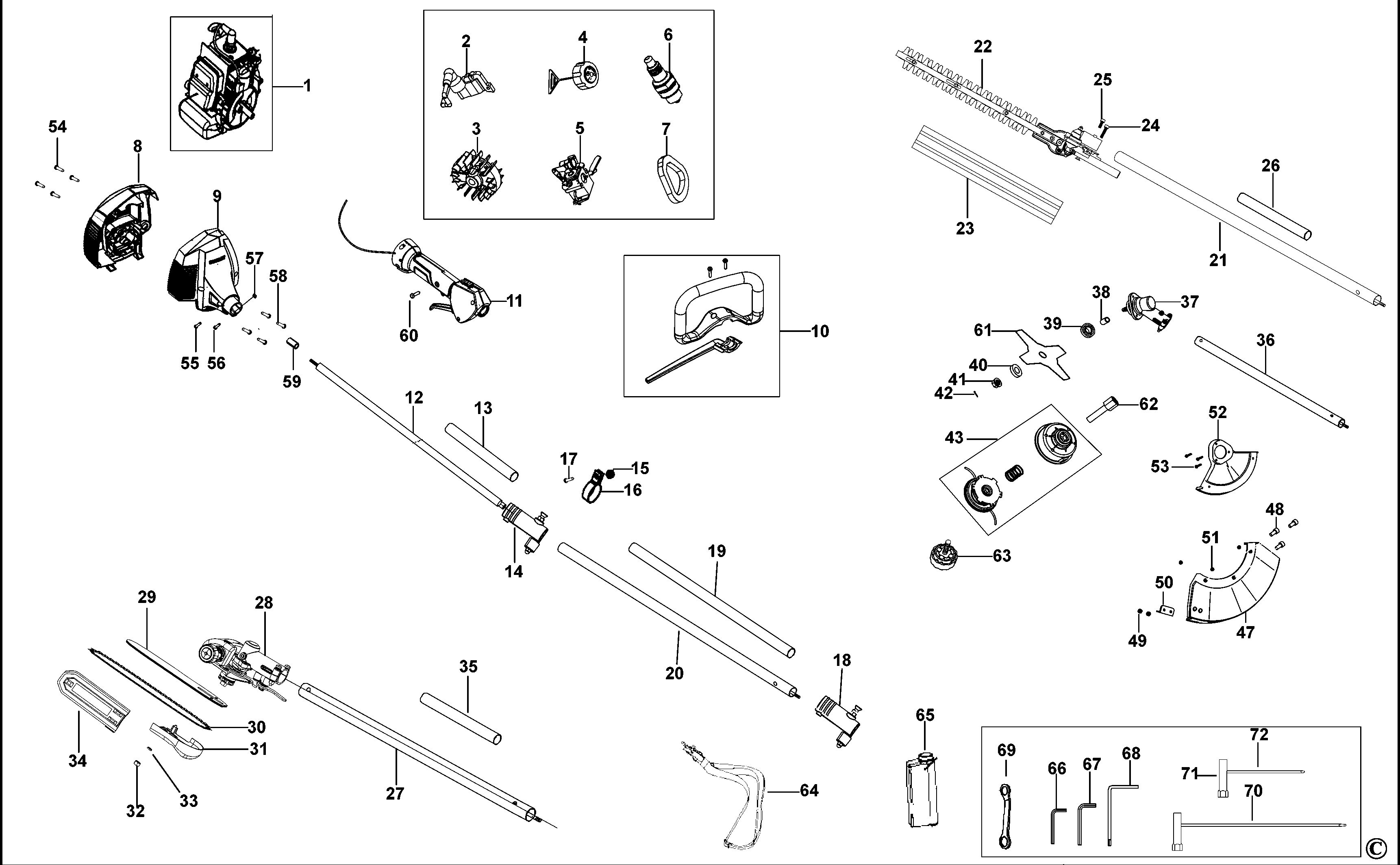 STANLEY PETROL STRIMMER (Type 1)