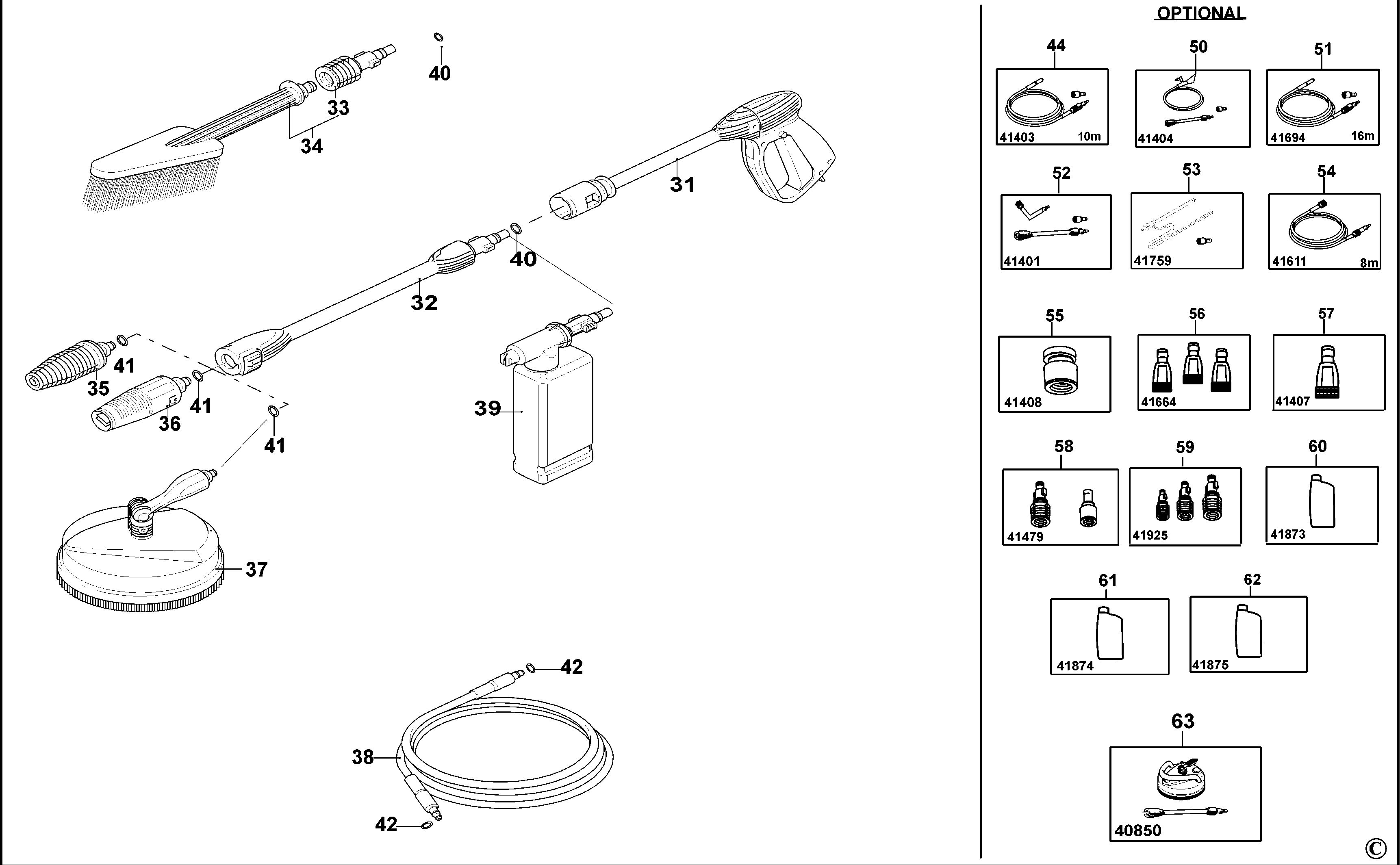 BLACK+DECKER PRESSURE WASHER (Type 1)